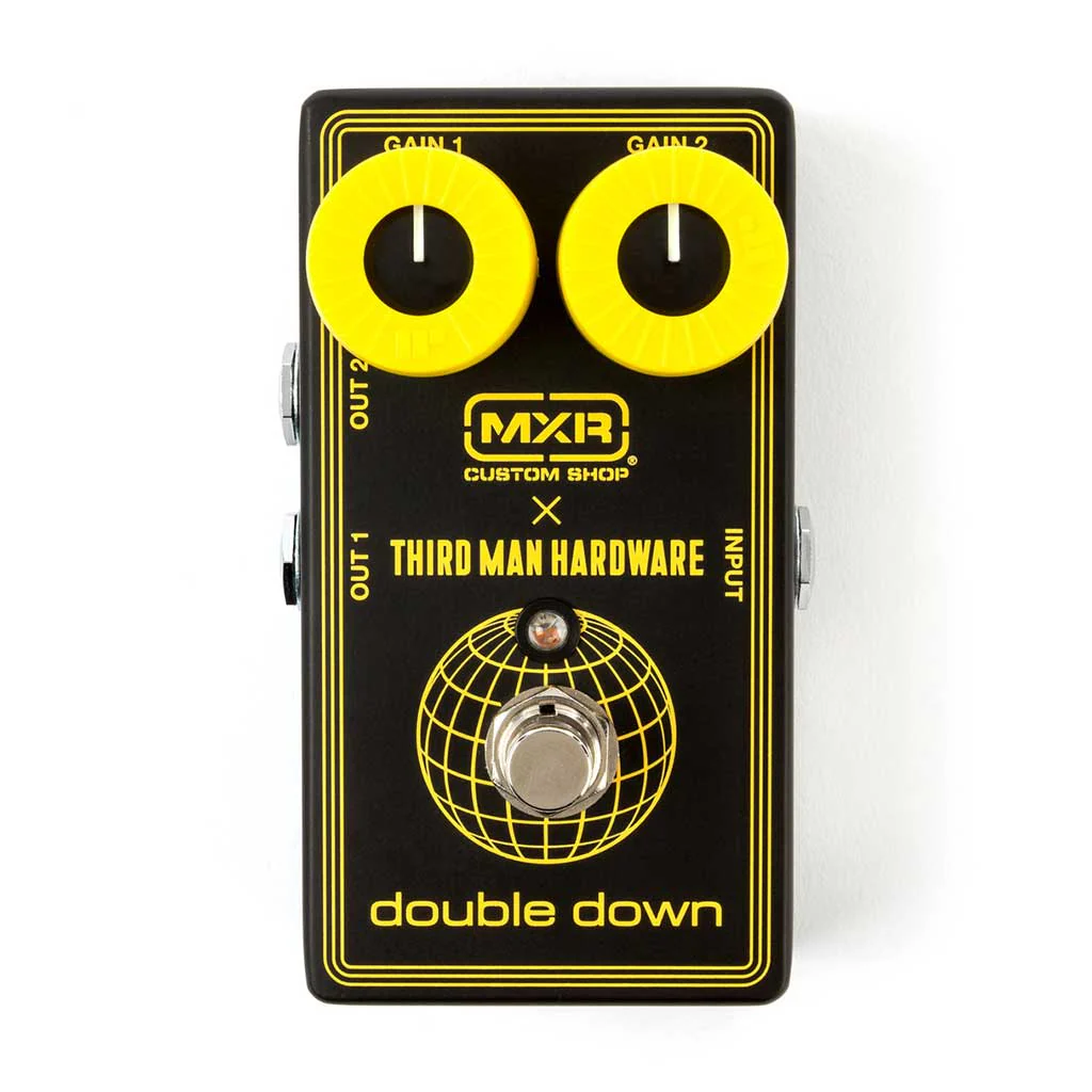 MXR Custom Shop CSP042 Third Man Hardware Double Down Booster Guitar Effects Pedal - Image 2