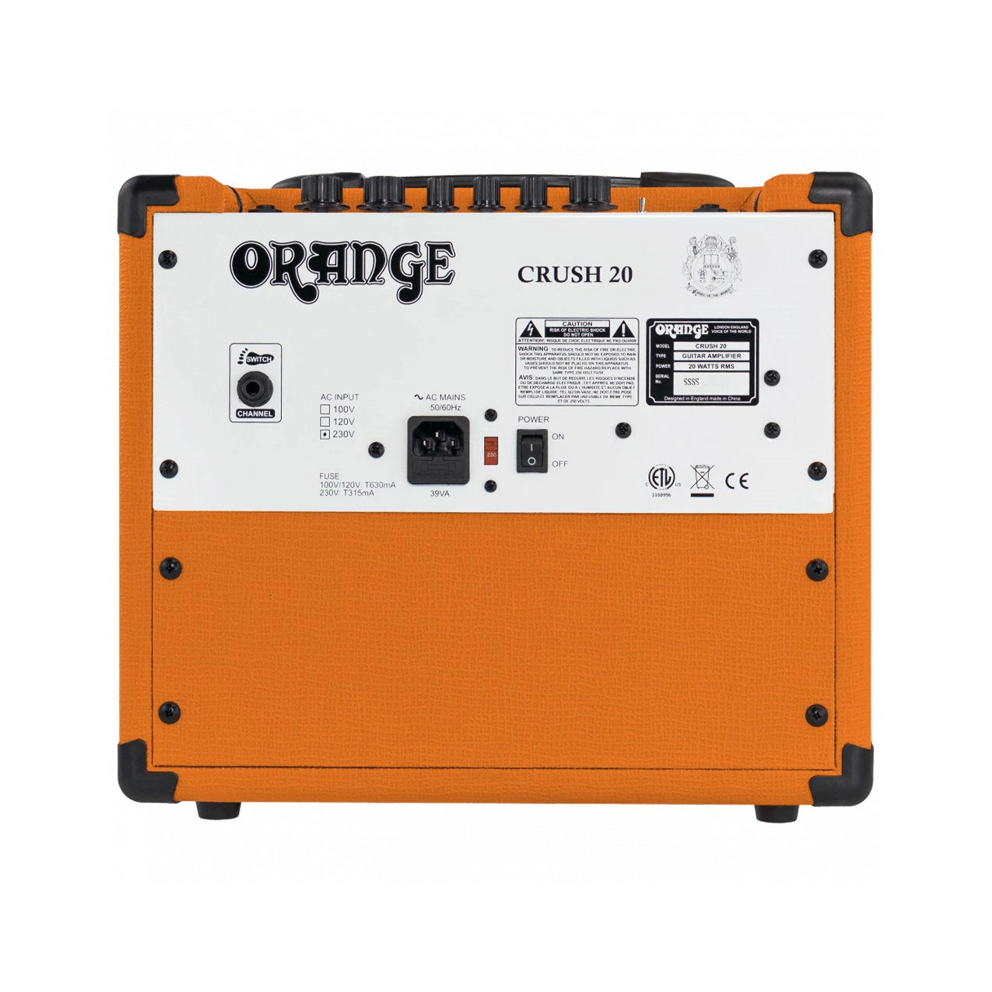 Orange Crush 20 1x8" 20-watt Combo Amp - Image 5