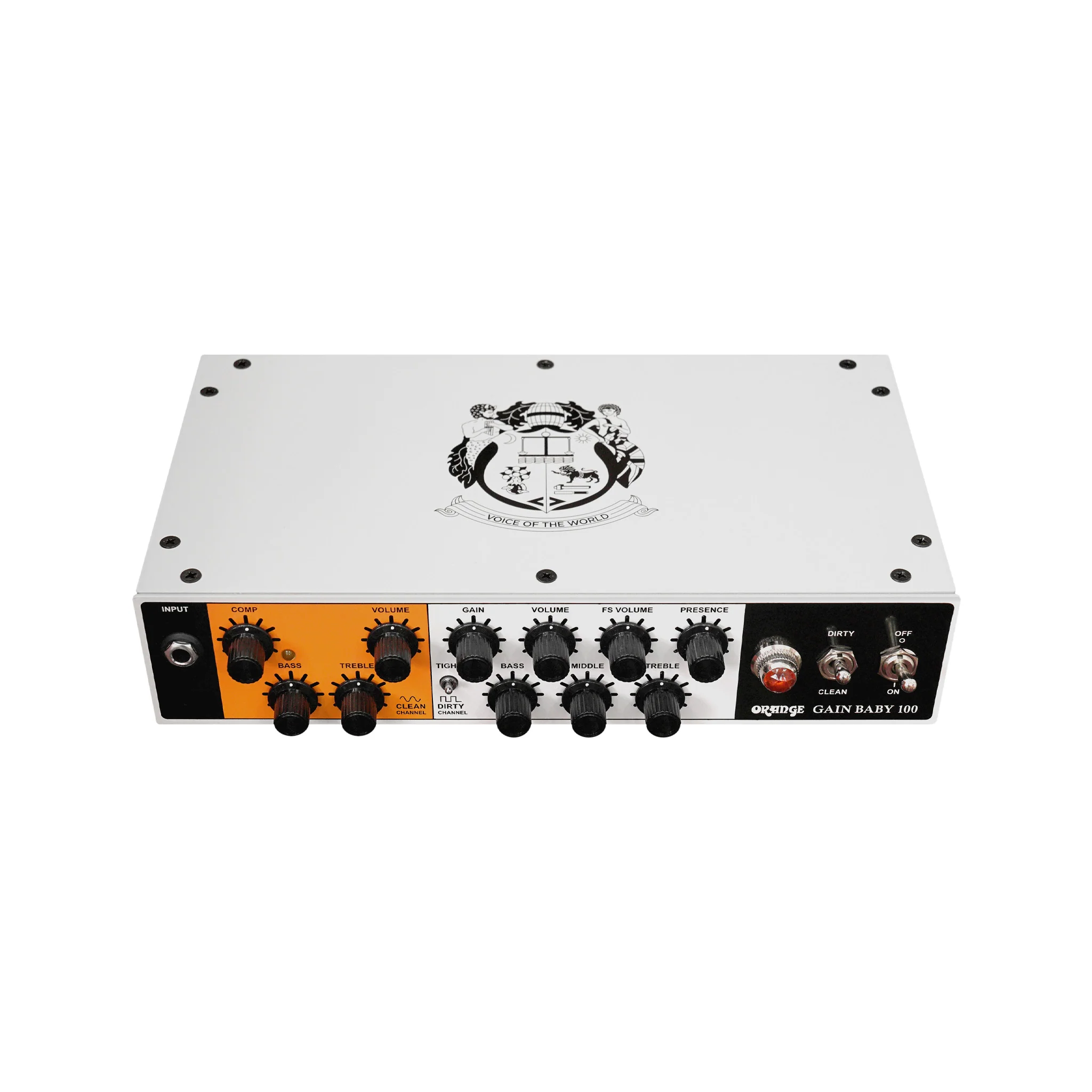 Orange Gain Baby 100 100W Twin Channel Guitar Amp Head w/FX loop - Image 2