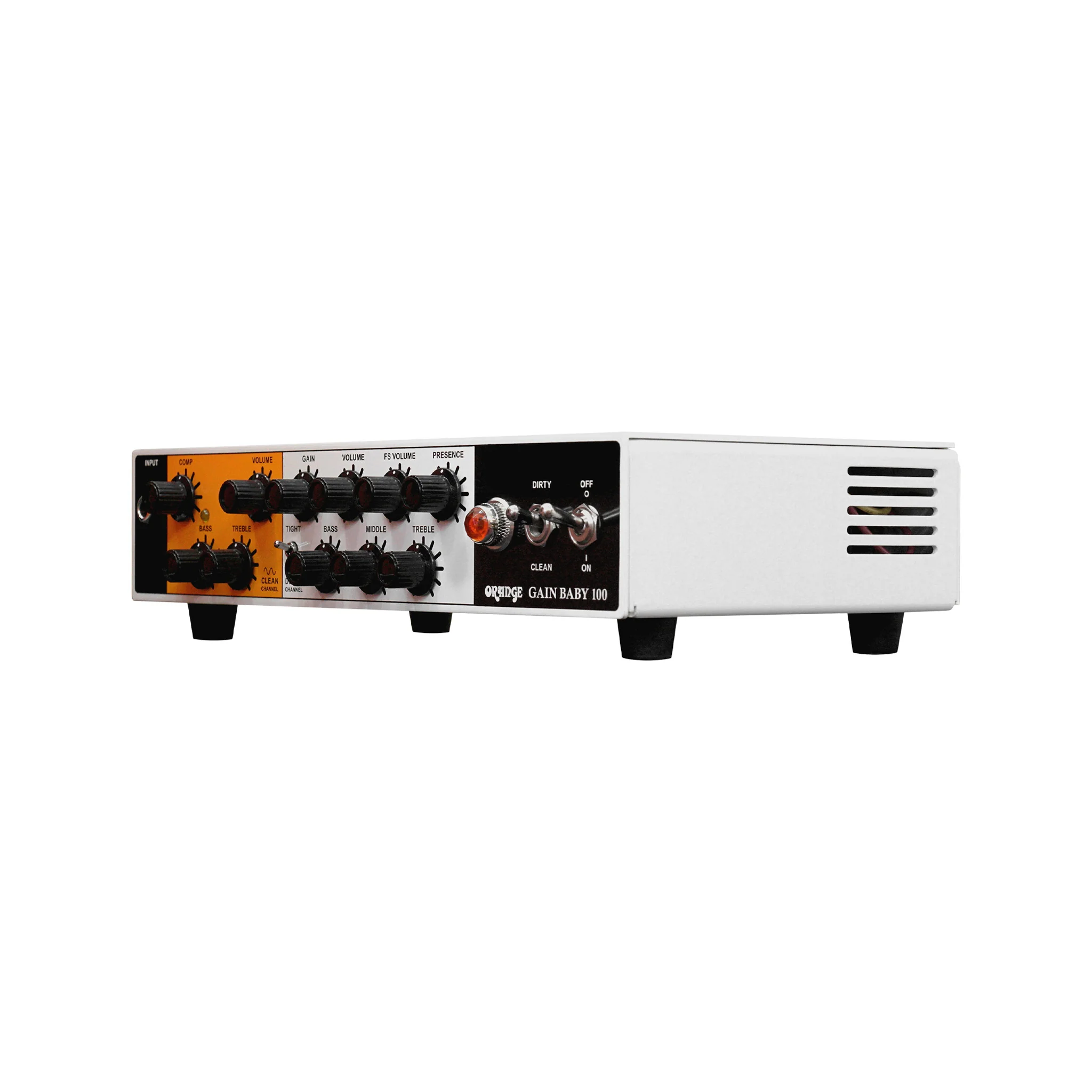Orange Gain Baby 100 100W Twin Channel Guitar Amp Head w/FX loop - Image 3