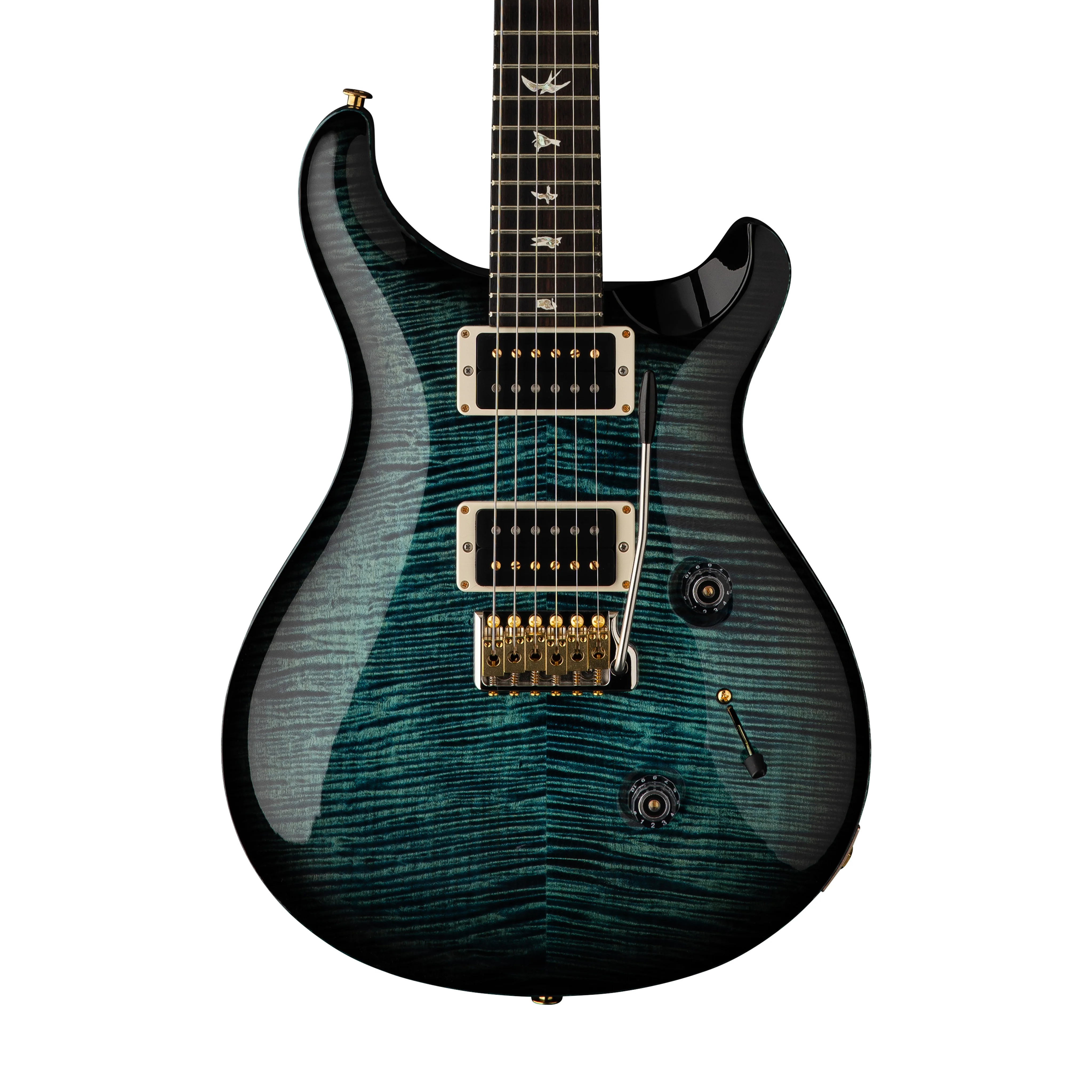 PRS Custom 24 Electric Guitar w/Pattern Thin Neck, Cobalt Smokeburst - Image 3