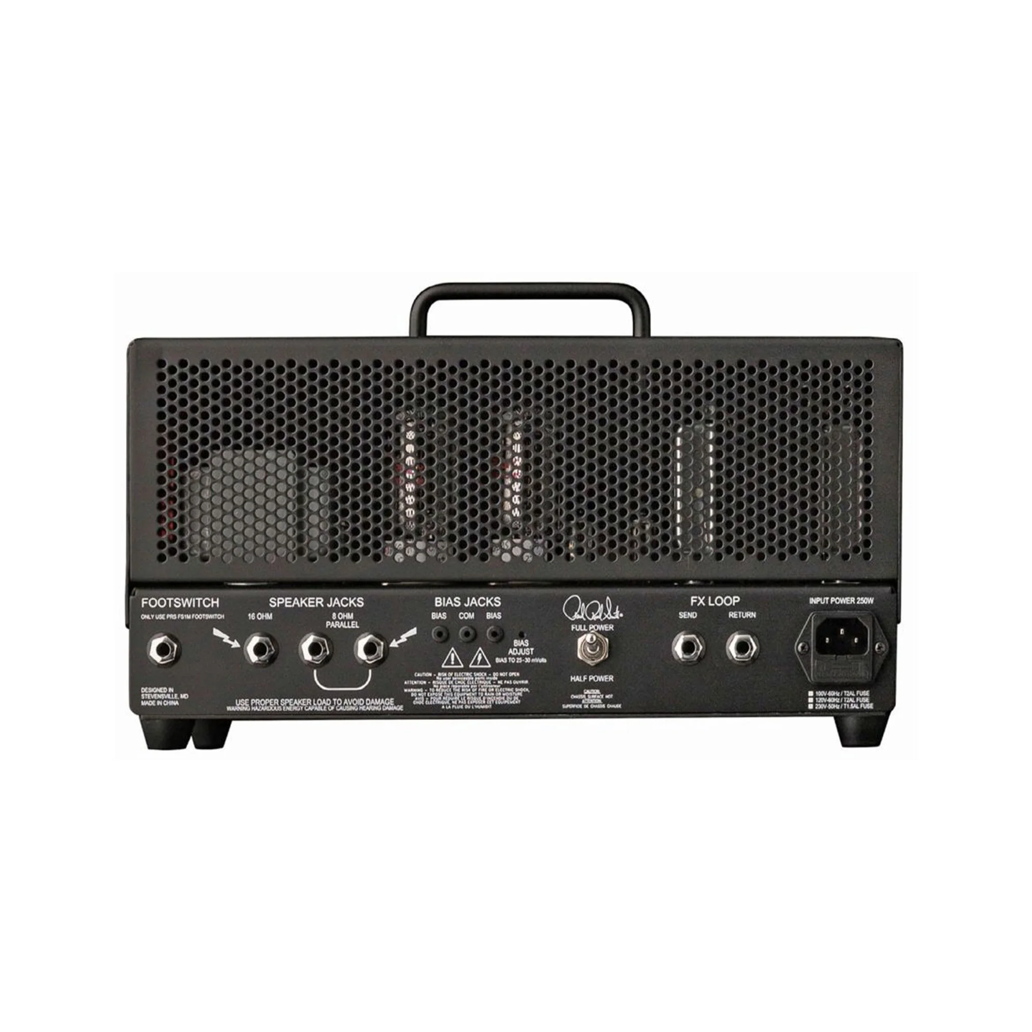 PRS Mark Tremonti MT15 V1 Head Tube Guitar Amplifier, Stealth, EU Plug - Image 4