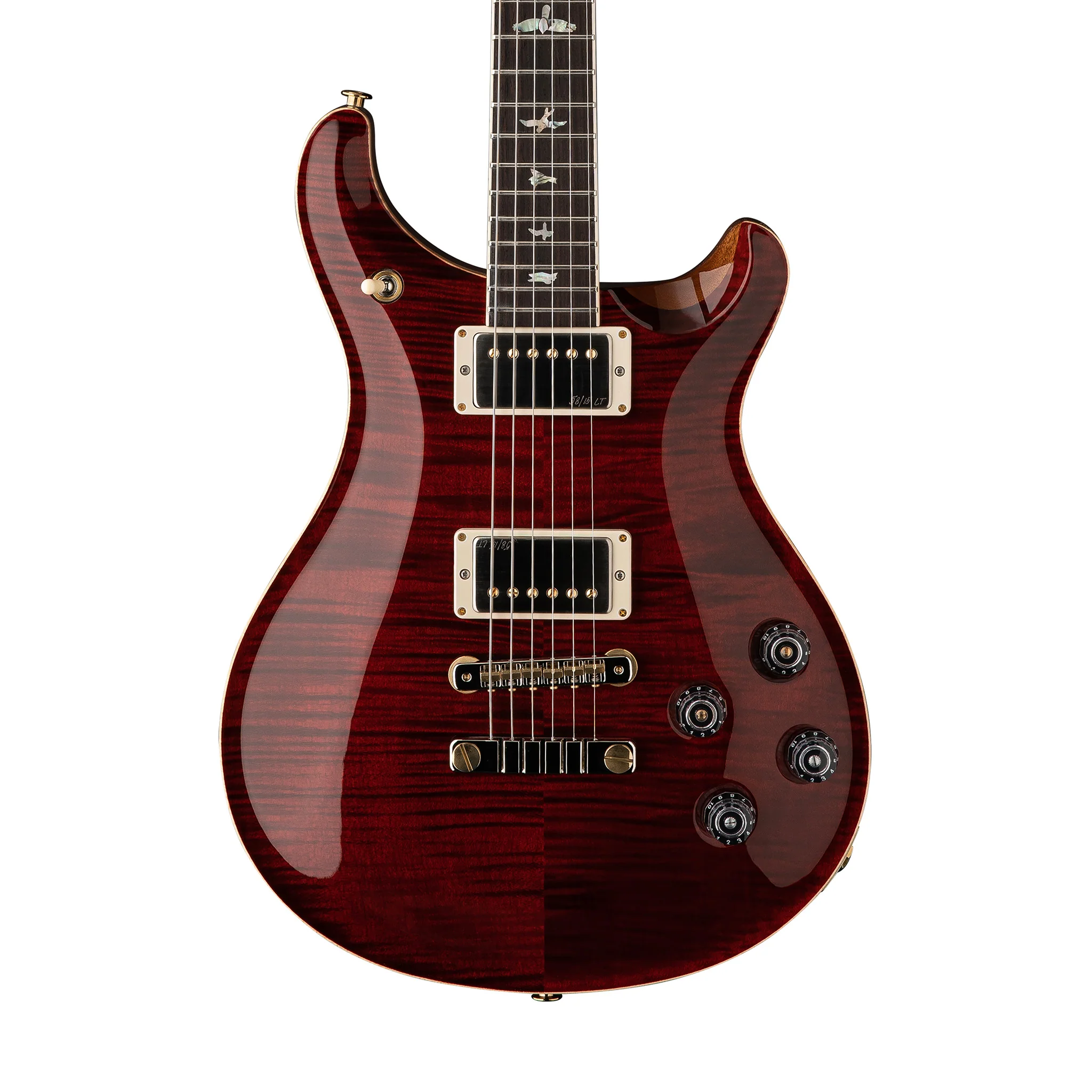 PRS McCarty 594 10-Top Electric Guitar, Red Tiger - Image 3