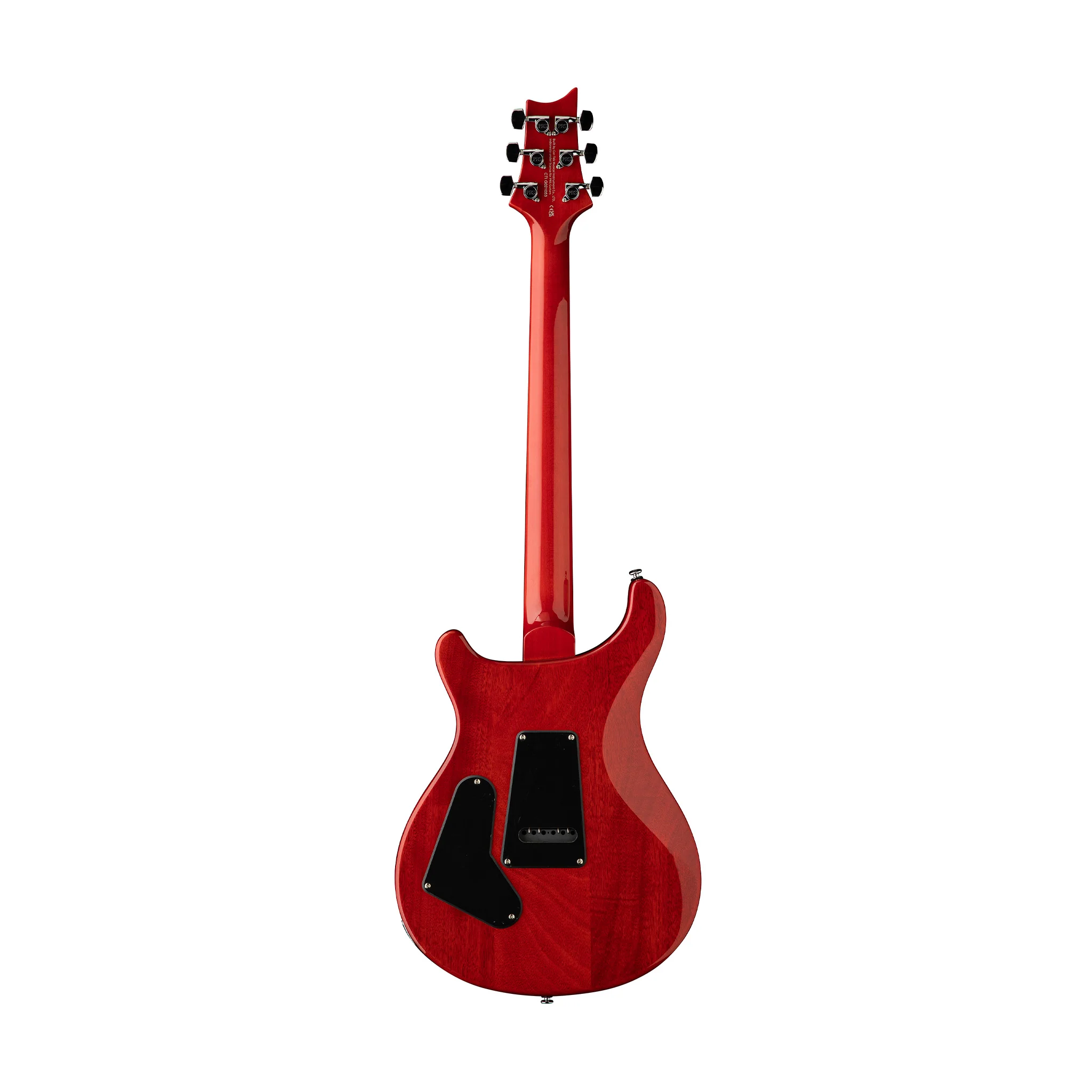PRS SE Custom 24-08 Electric Guitar, Charcoal Cherry Burst - Image 2