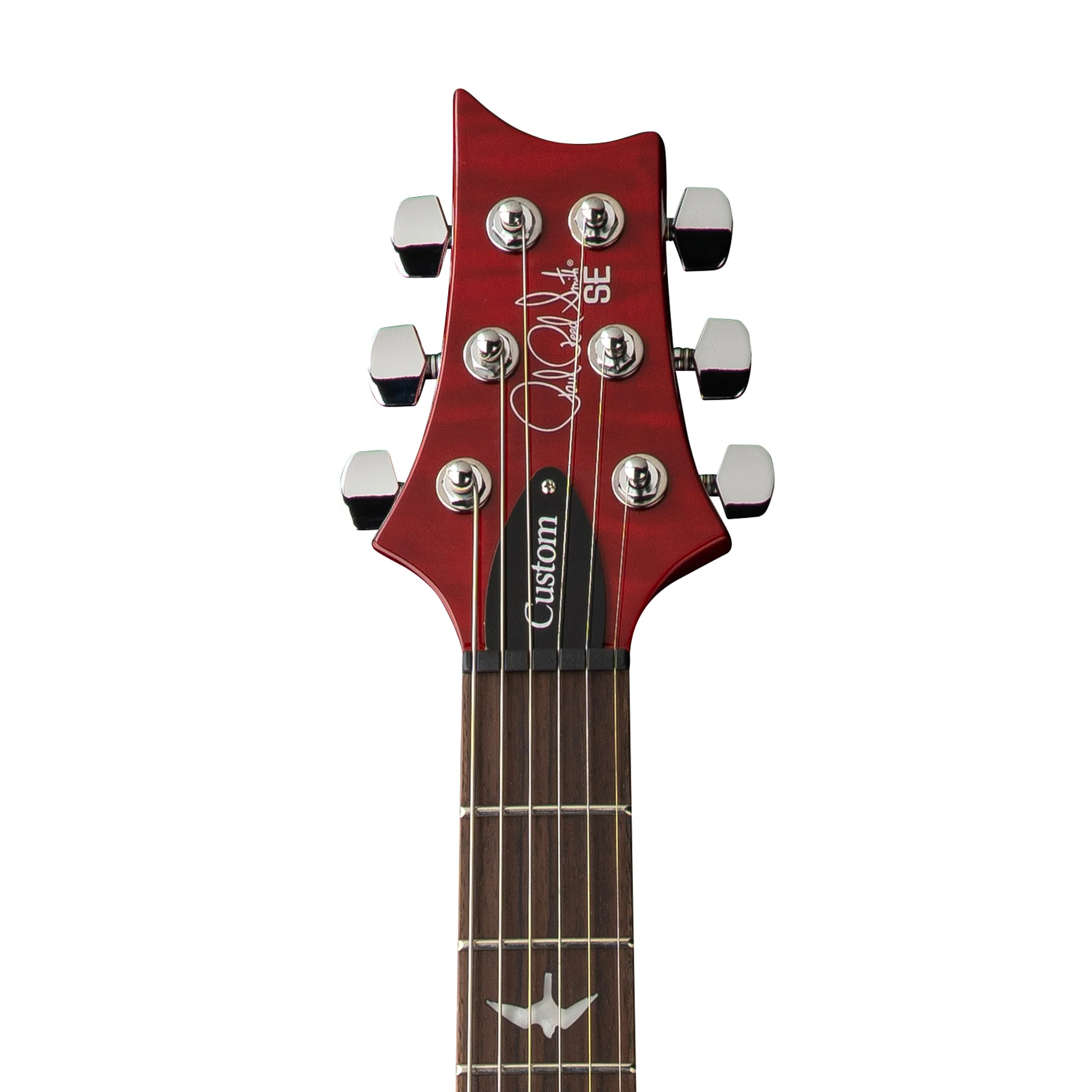 PRS SE Custom 24-08 Electric Guitar, Charcoal Cherry Burst - Image 6