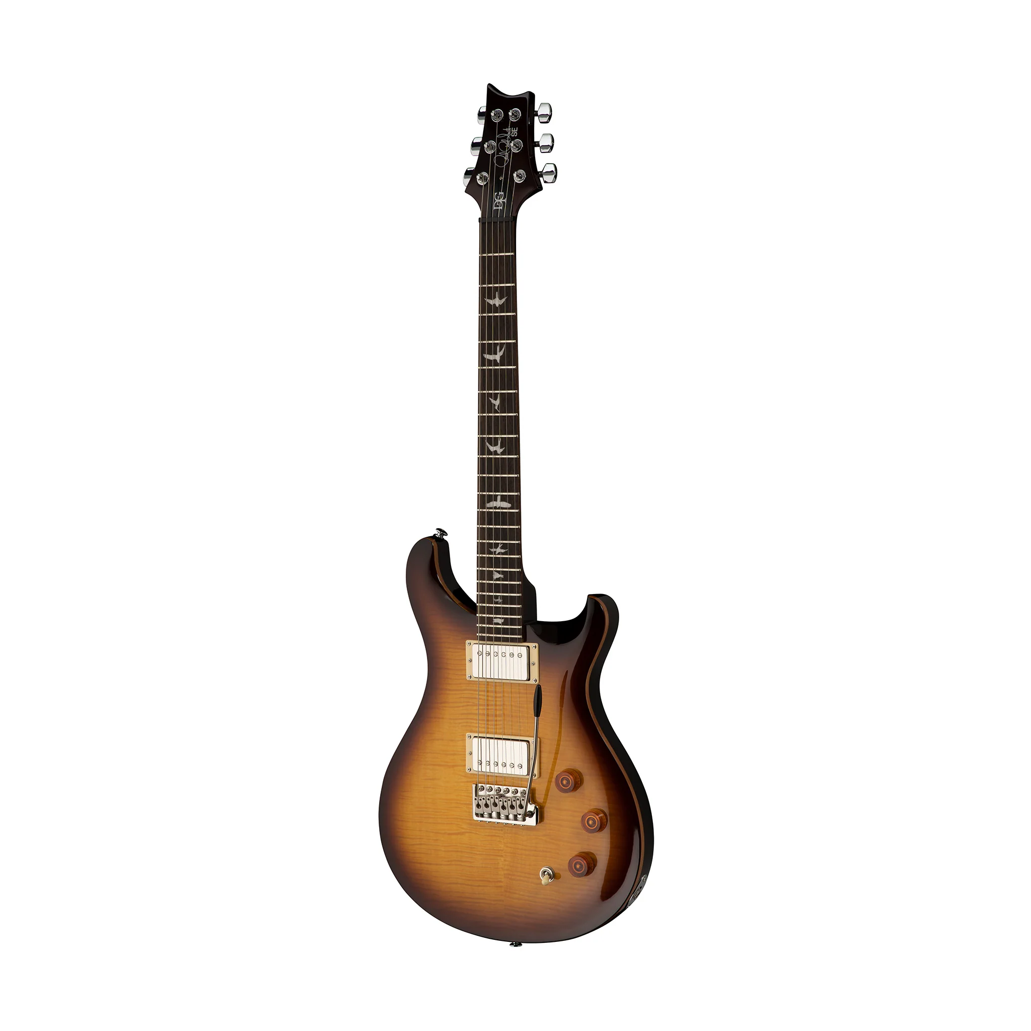 PRS SE DGT David Grissom Signature Solidbody Electric Guitar, McCarty Tobacco Sunburst - Image 3