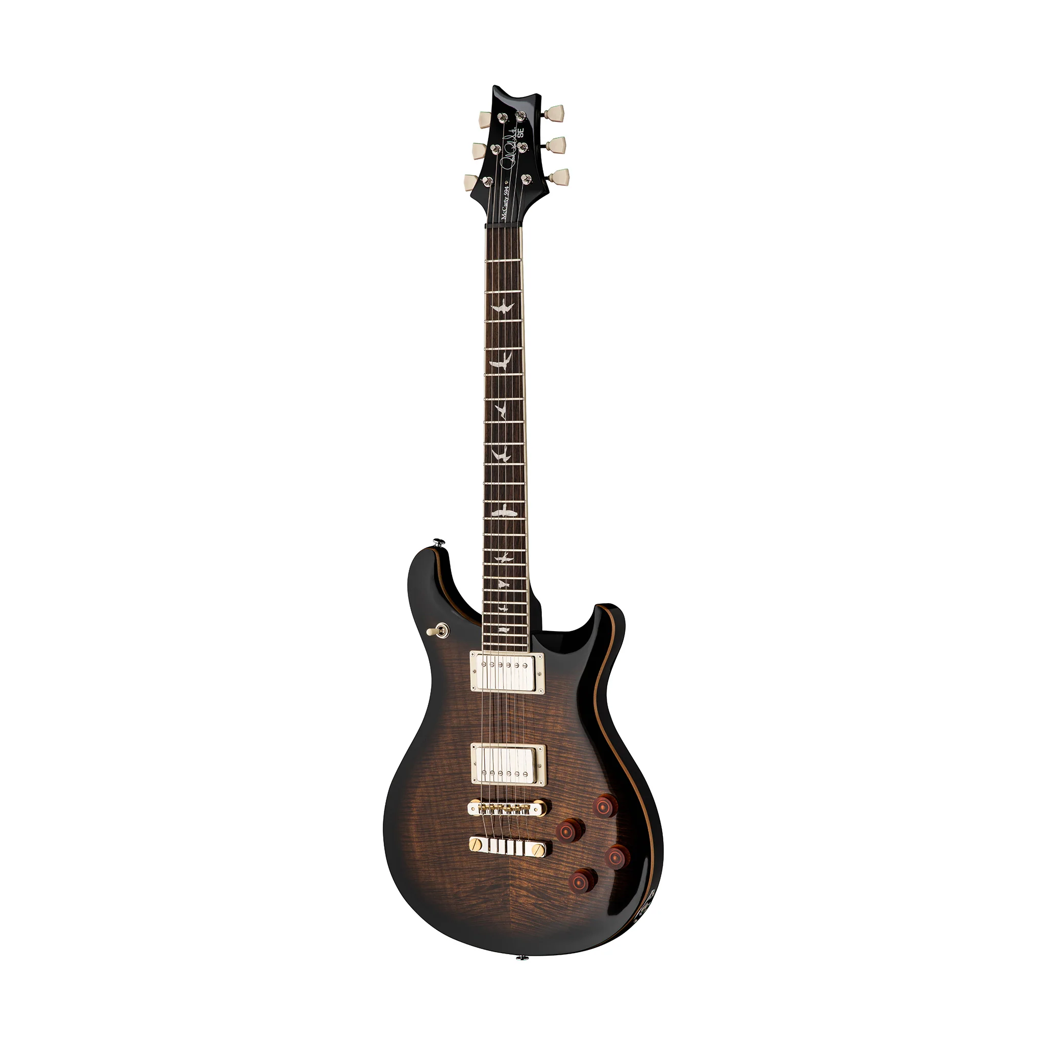 PRS SE McCarty 594 Electric Guitar, Black Gold Sunburst (M522BG) - Image 3