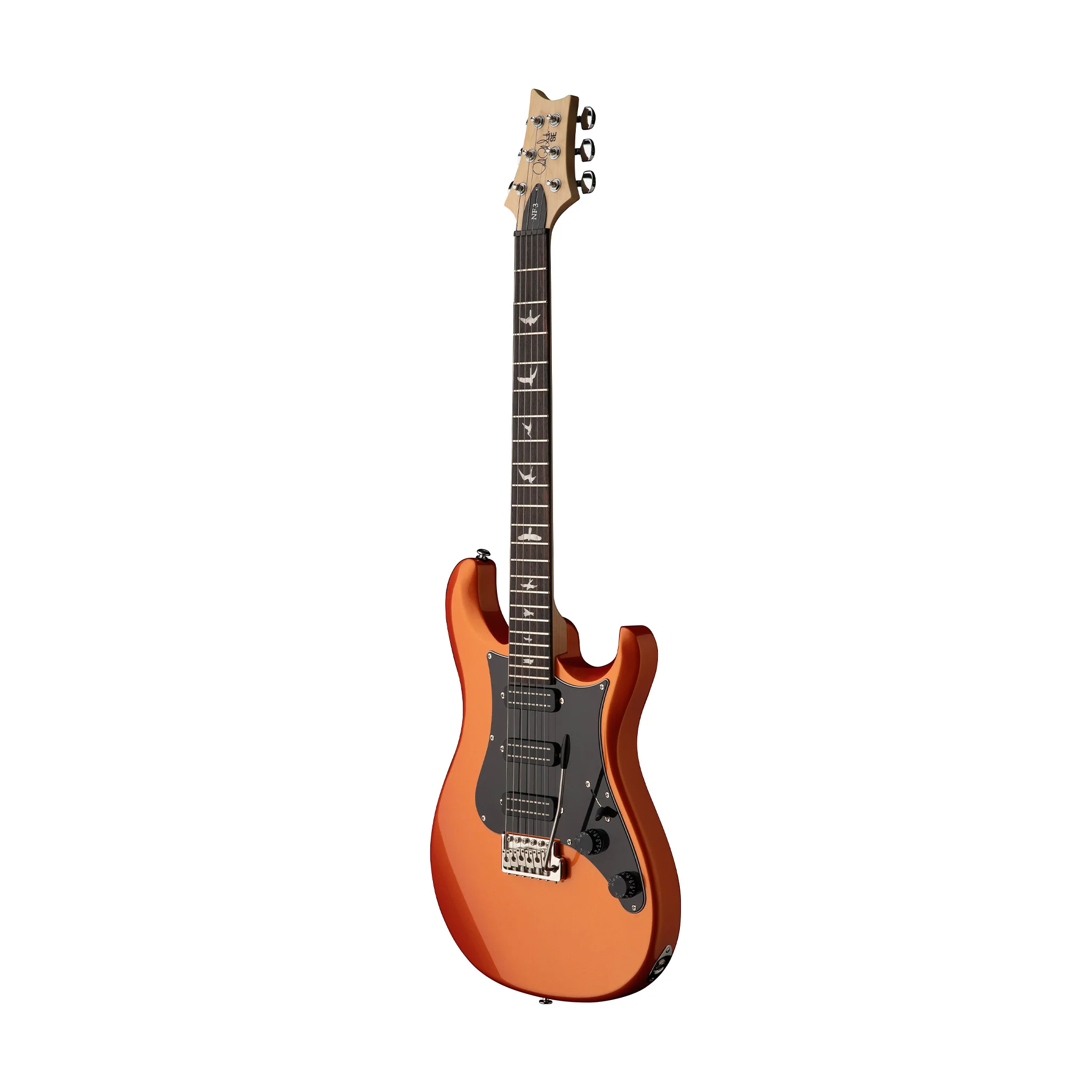 PRS SE NF3 Electric Guitar w/Bag, RW FB, Metallic Orange - Image 3