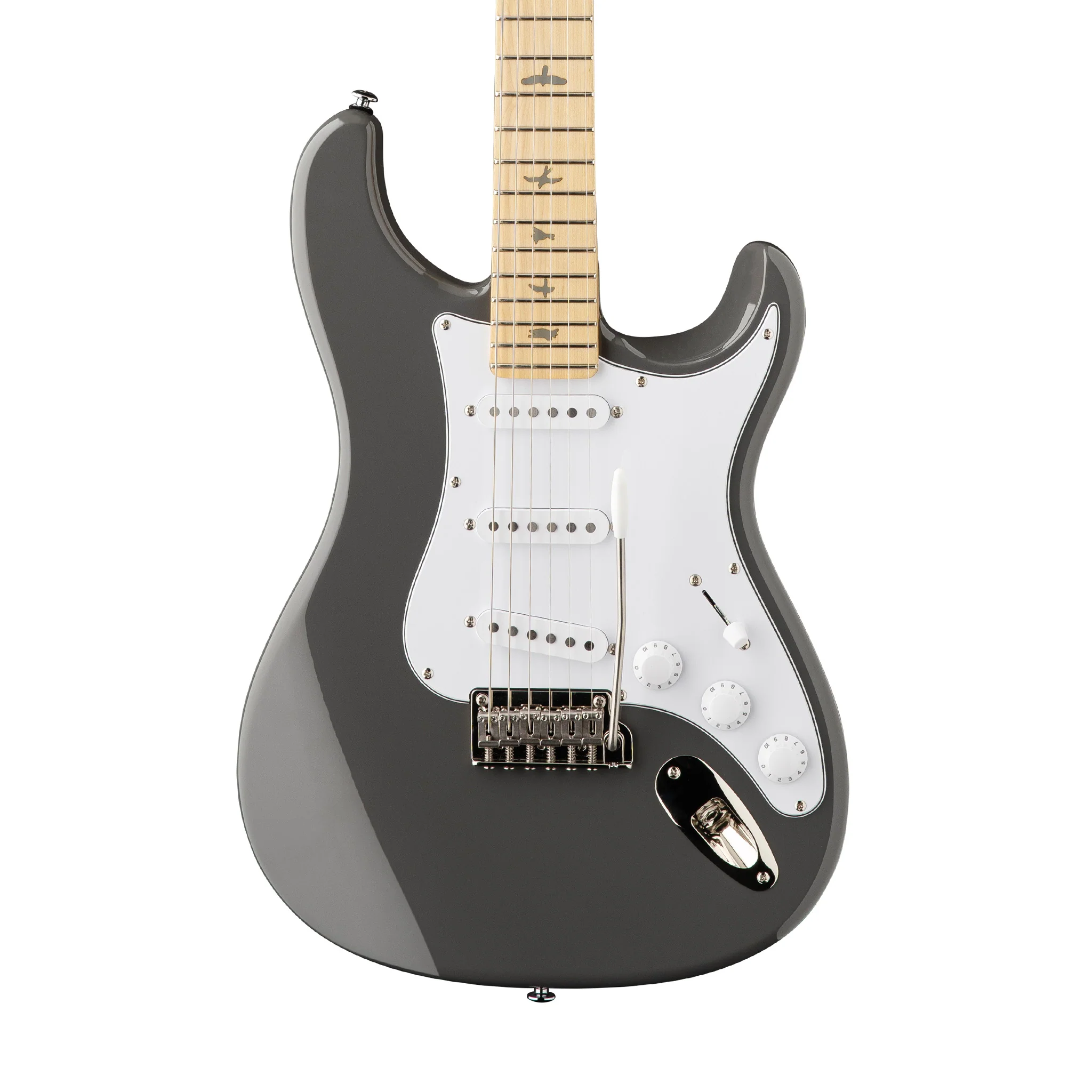 PRS SE Silver Sky Maple Electric Guitar, Overland Grey - Image 4