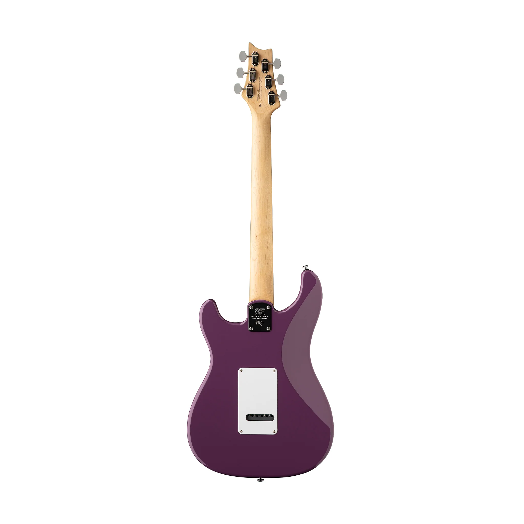 PRS SE Silver Sky Maple Electric Guitar, Summit Purple - Image 2