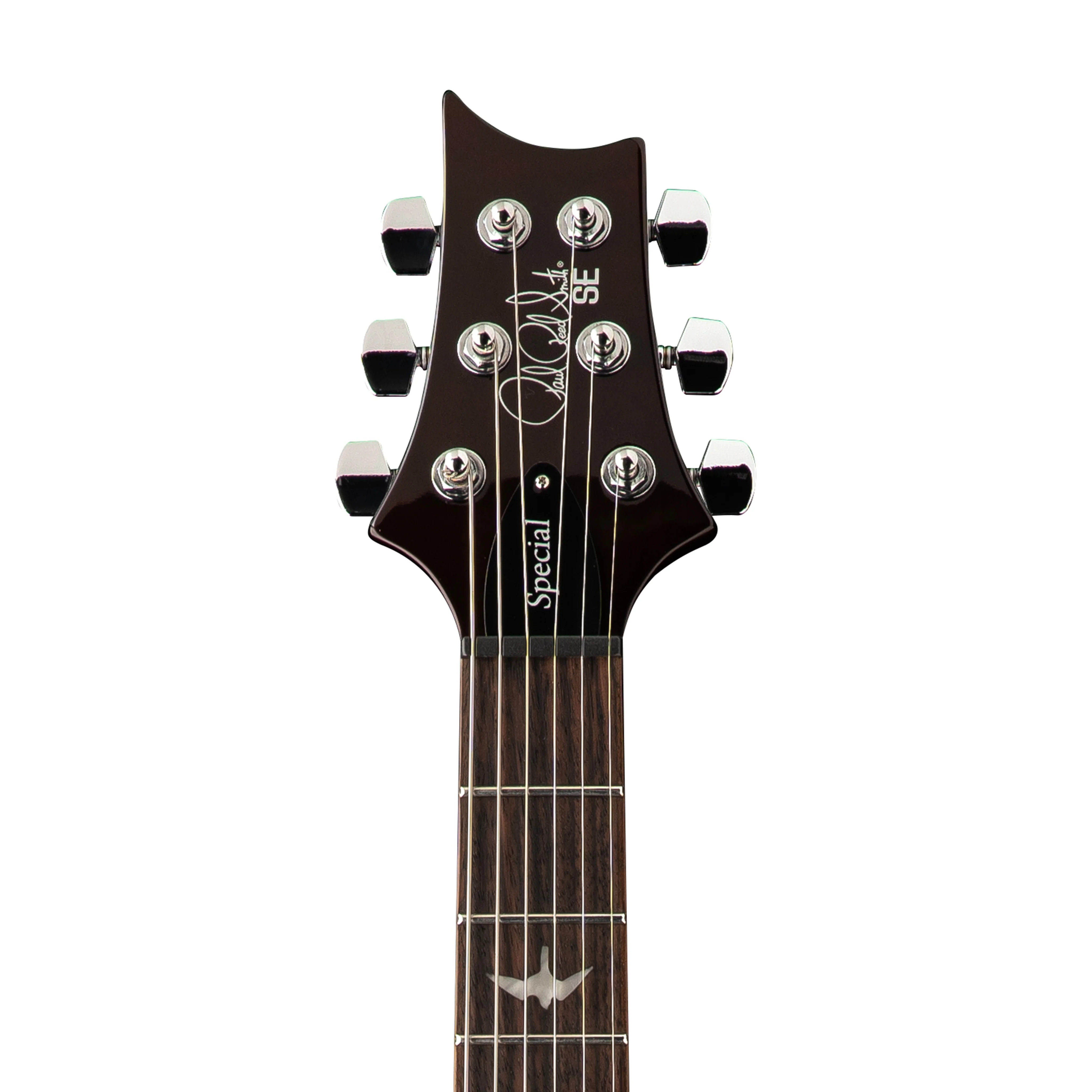 PRS SE Special Semi-Hollow Electric Guitar, Orange Tiger Smokeburst (SQ22OB) - Image 6
