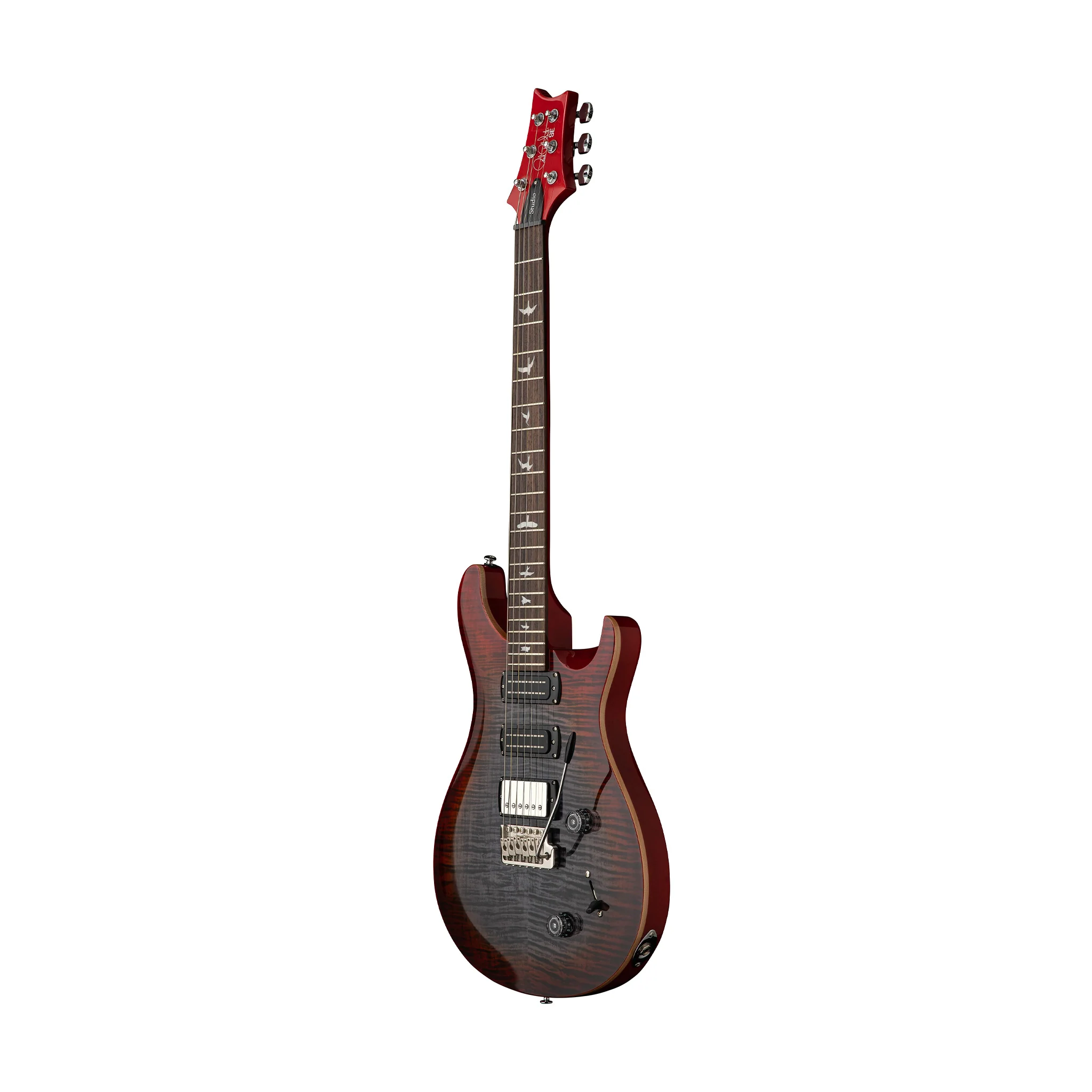 PRS SE Studio Electric Guitar, Charcoal Cherry Burst (114384-CG-UD22CG) - Image 3