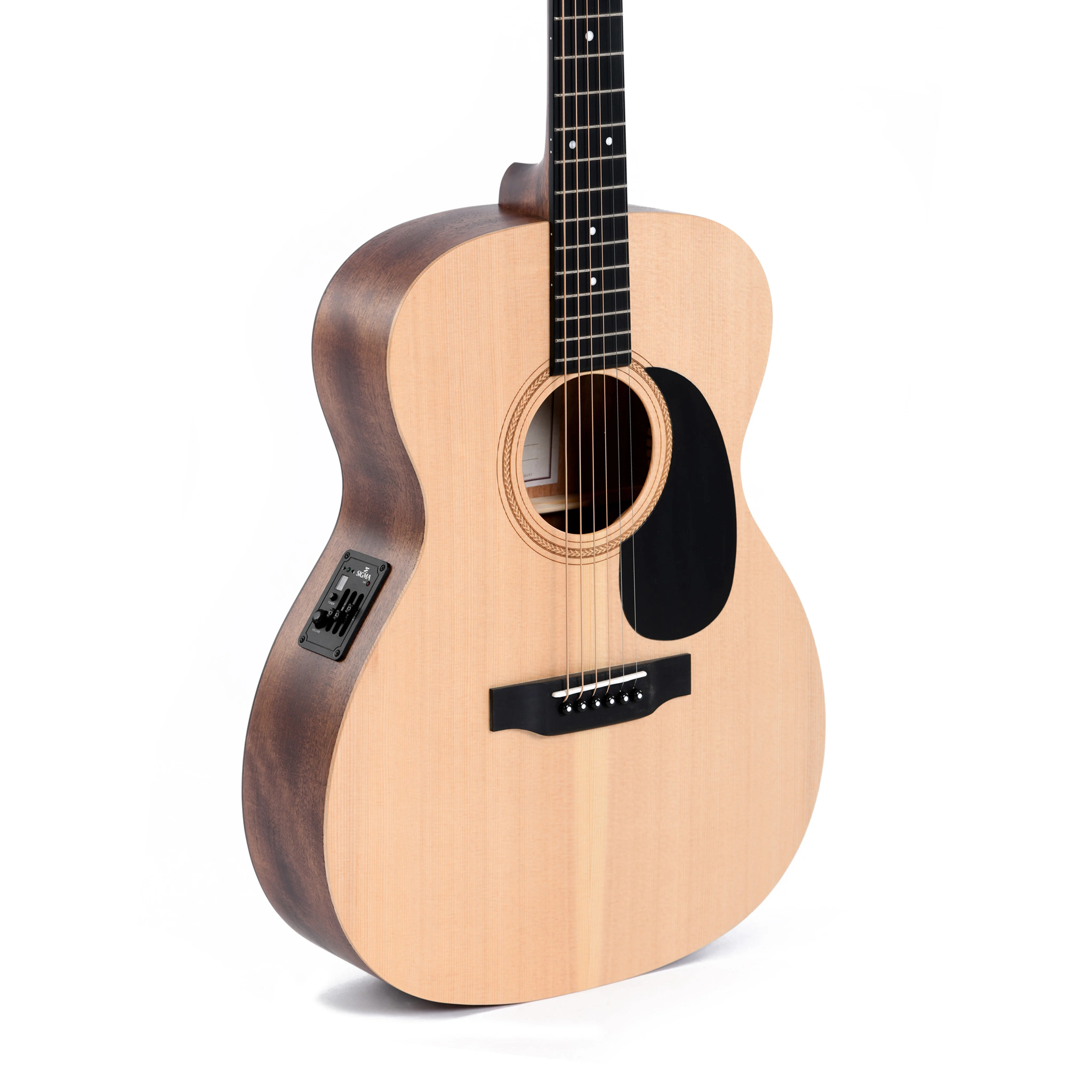 Sigma 000ME SE Series Electro-Acoustic Guitar - Image 3