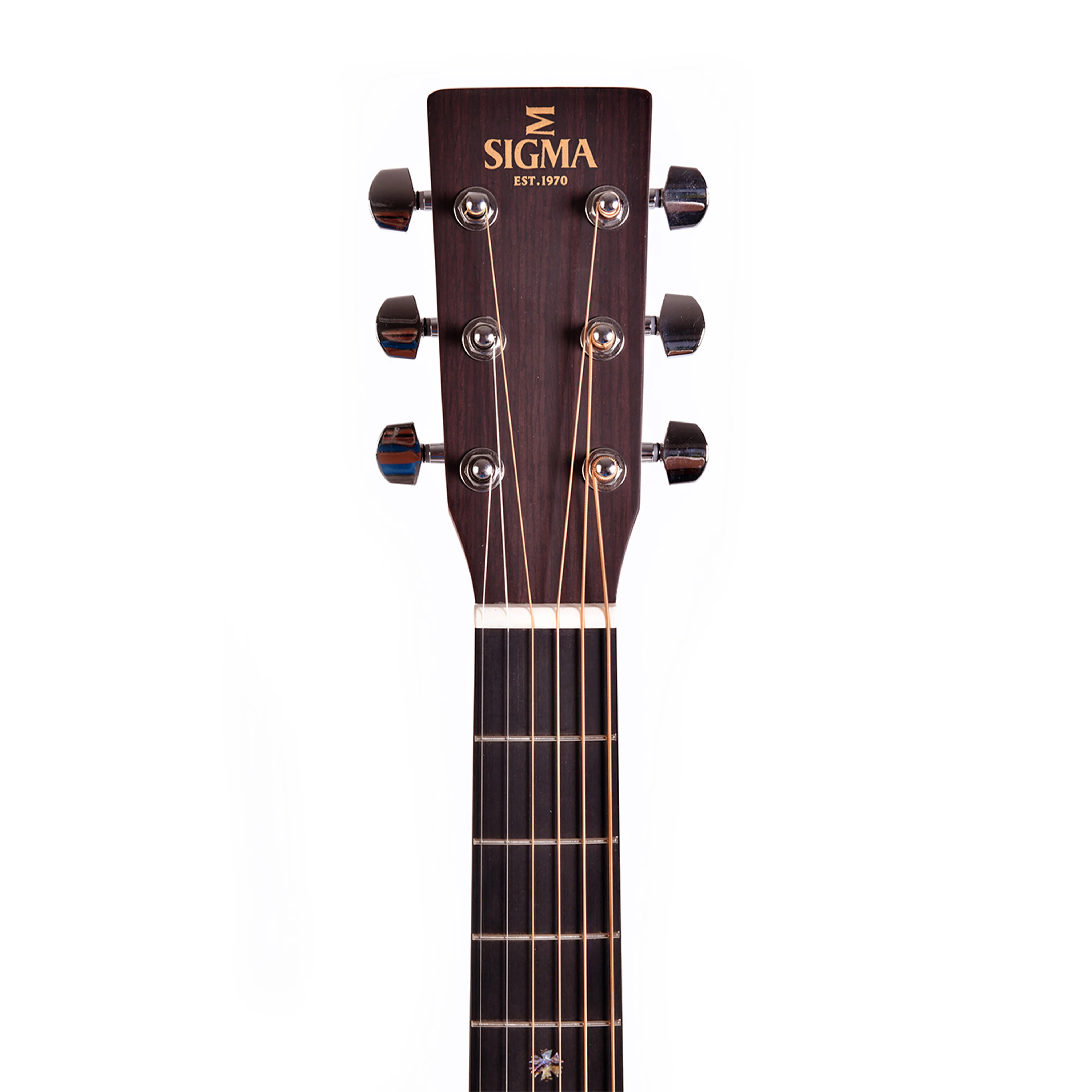 Sigma OMTC-1EL-SB Left-Handed Acoustic-Electric Guitar w/Case - Image 3