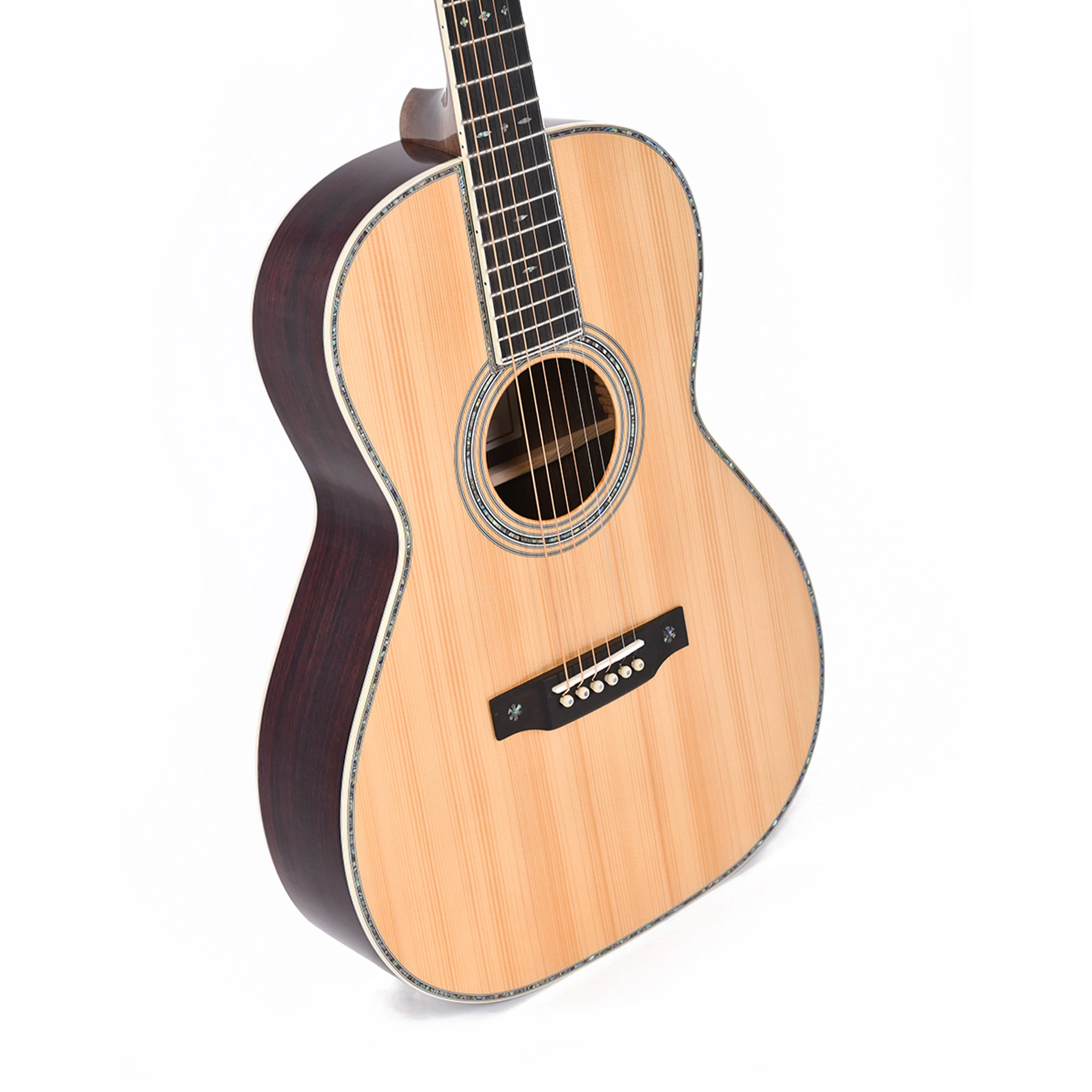 Sigma S000R-42S Custom Rosewood 000 12th-Fret Acoustic Guitar w/Case - Image 3