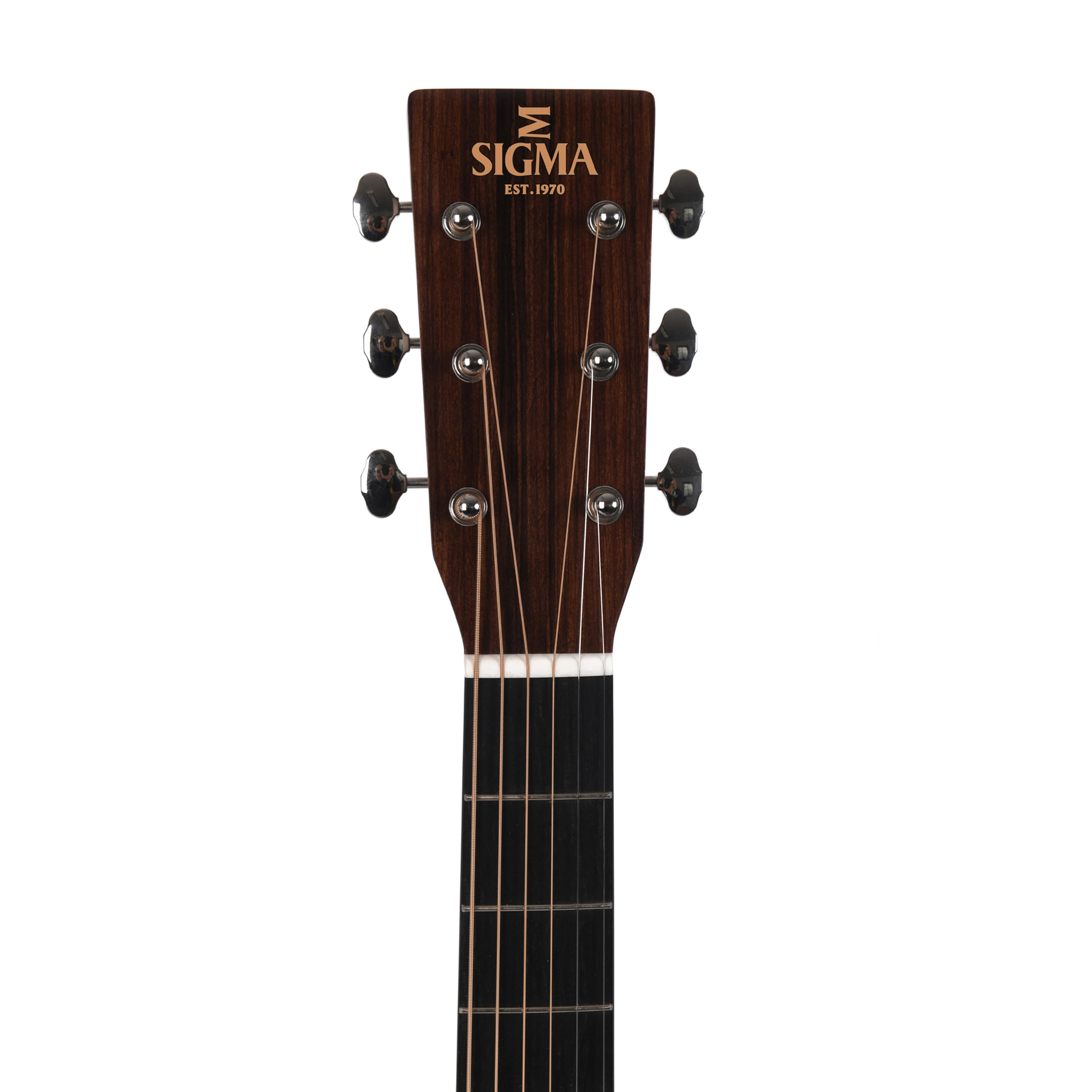 Sigma SDM-18 All Solid Standard Series Acoustic Guitar w/Case - Image 3