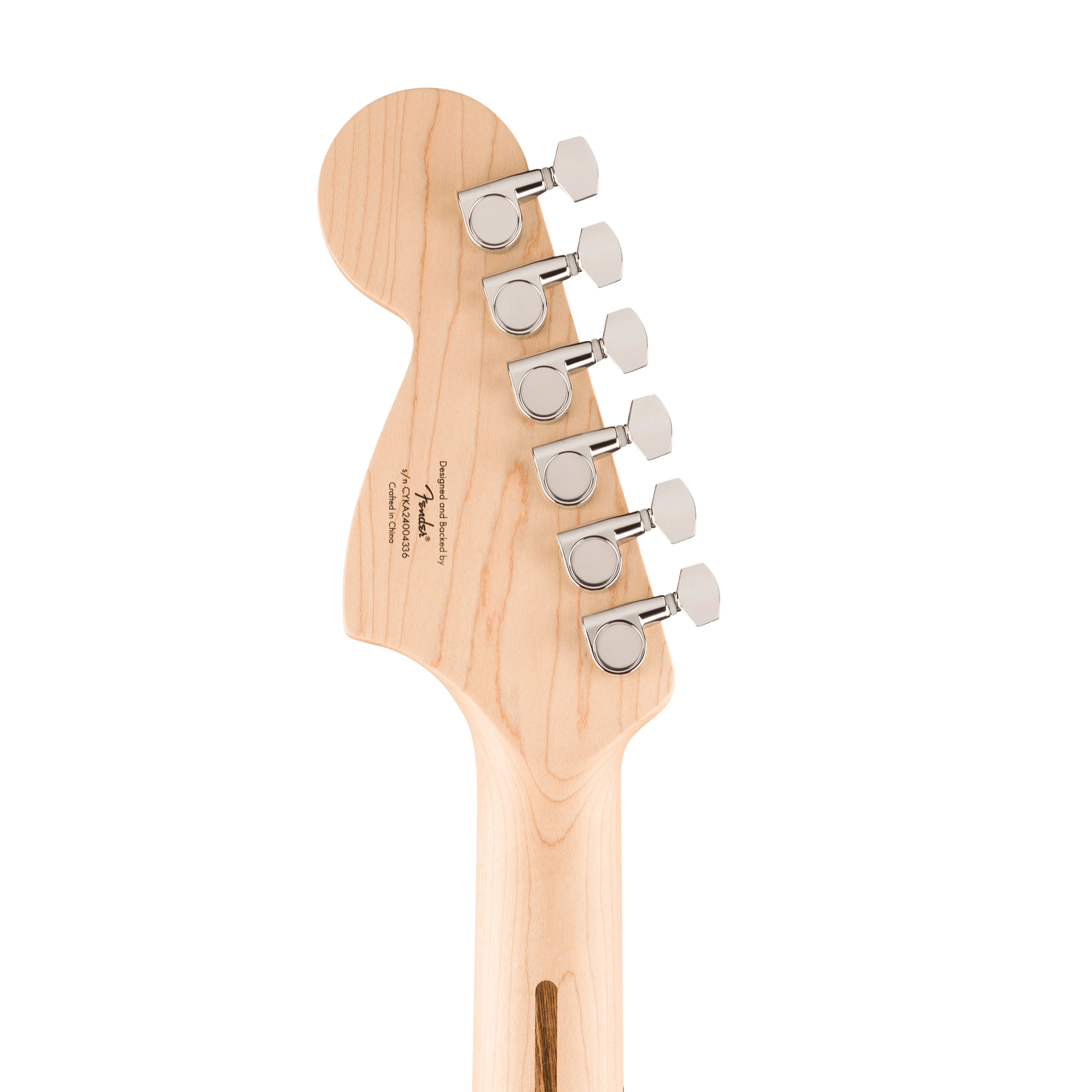 Squier Affinity Series Jaguar Electric Guitar, Maple FB, Mystic Metallic Brown - Image 5