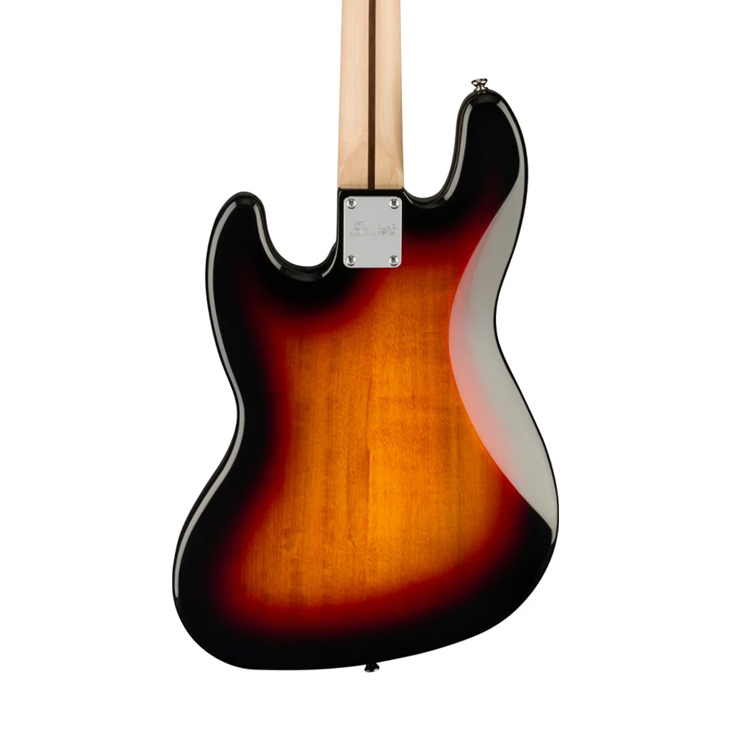 Squier Affinity Series Jazz Bass Guitar, Maple FB, 3-Color Sunburst - Image 4