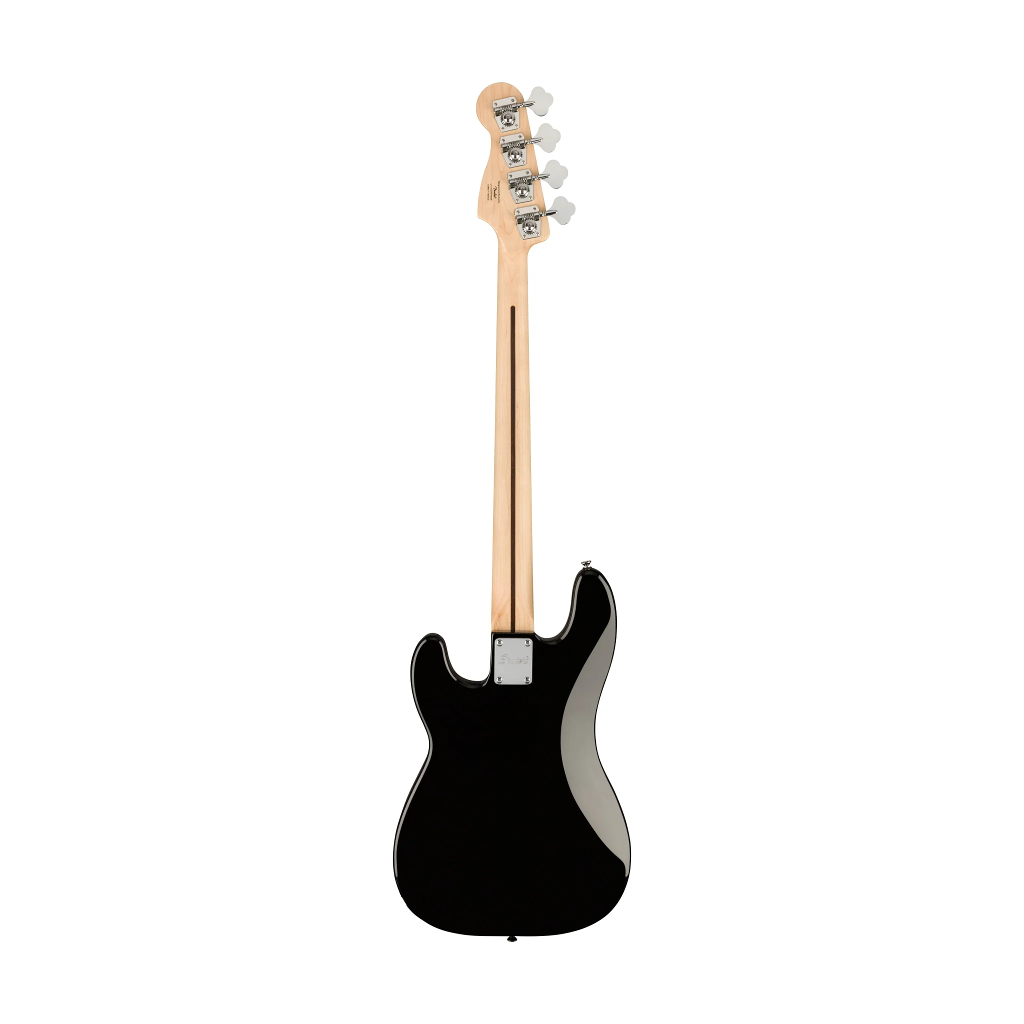 Squier Affinity Series Precision PJ Bass Guitar, Maple FB, Black - Image 2