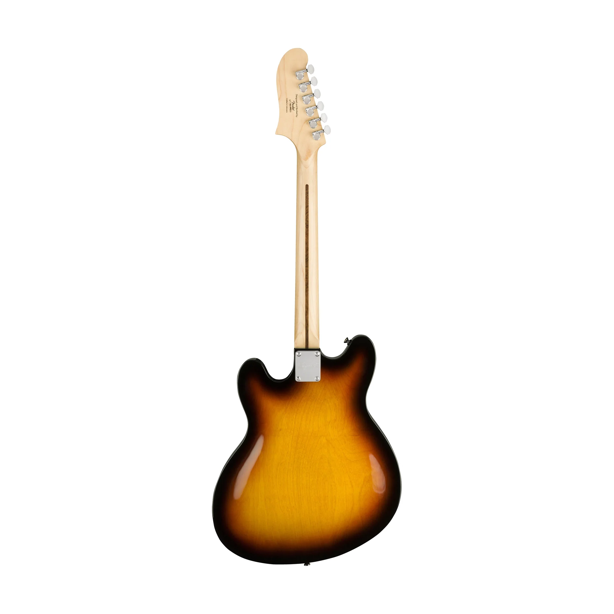 Squier Affinity Series Starcaster Electric Guitar, Maple FB, 3-Tone Sunburst - Image 2