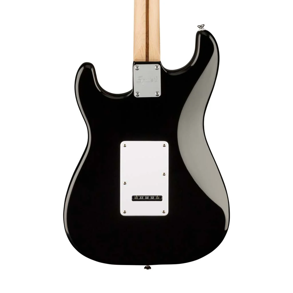 Squier Affinity Series Stratocaster Electric Guitar, Maple FB, Black - Image 4