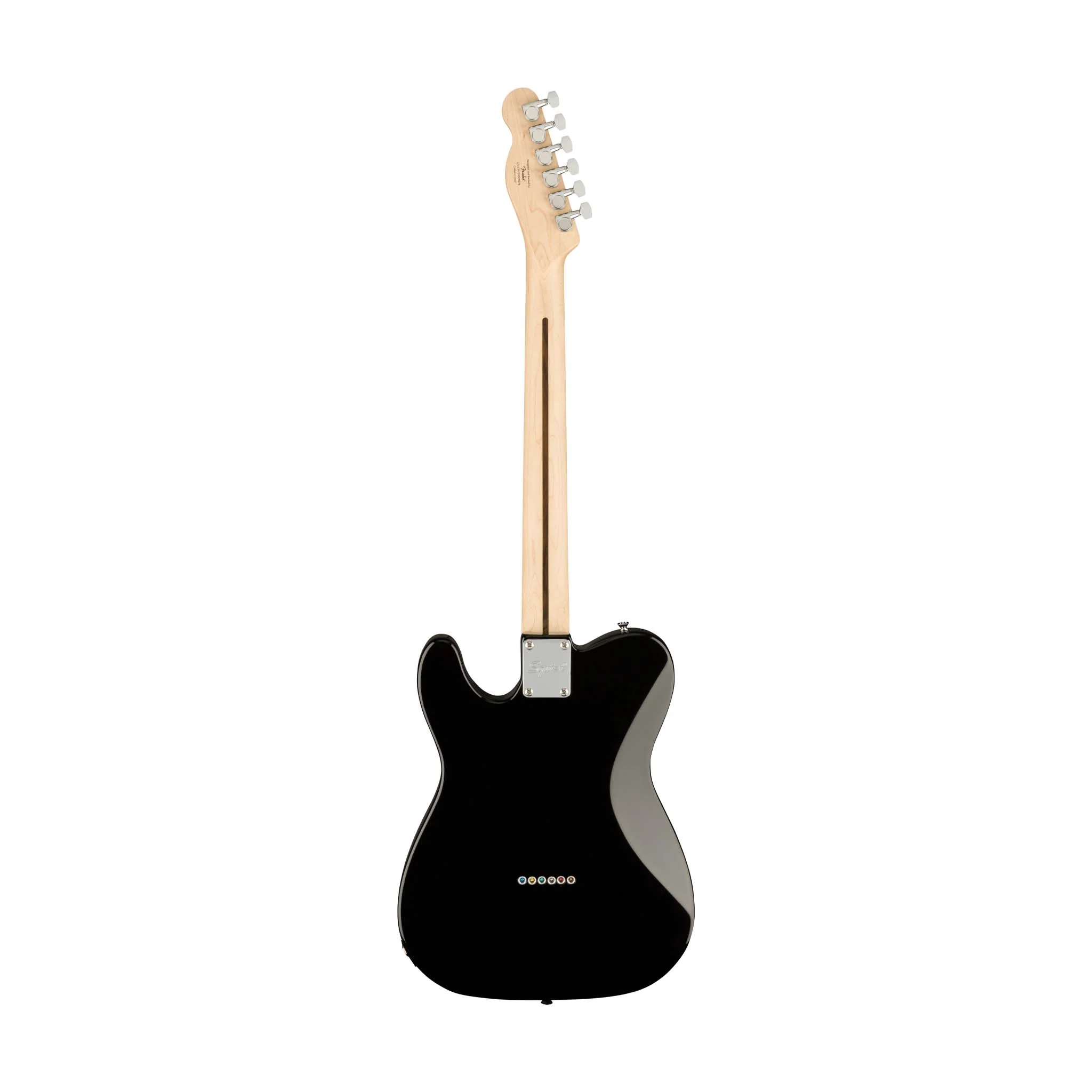 Squier Affinity Series Telecaster Deluxe Electric Guitar, Maple FB, Black - Image 2