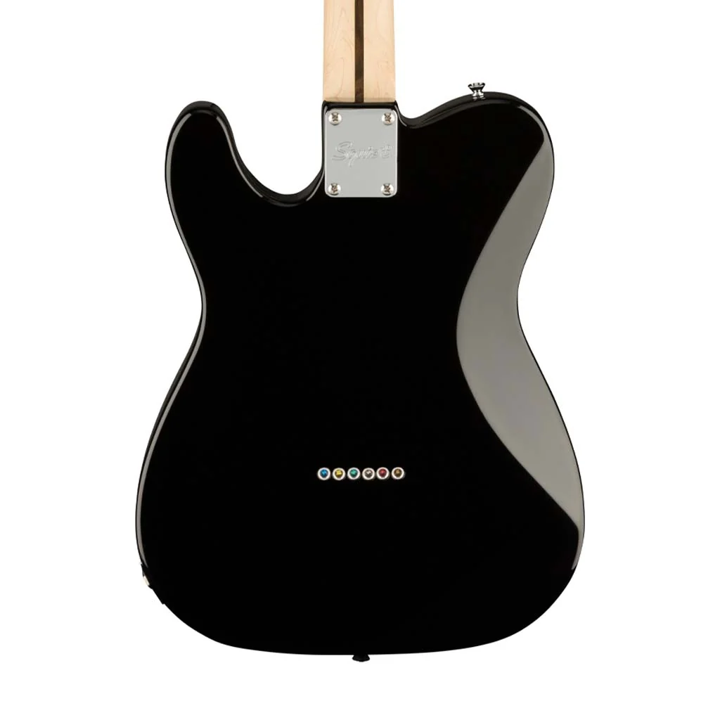 Squier Affinity Series Telecaster Deluxe Electric Guitar, Maple FB, Black - Image 4