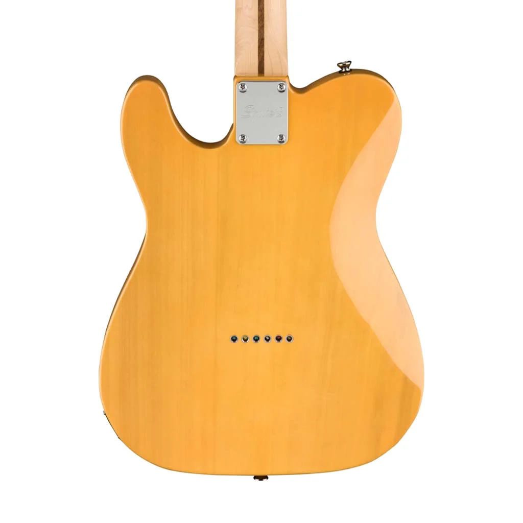 Squier Affinity Series Telecaster Electric Guitar, Maple FB, Butterscotch Blonde - Image 4