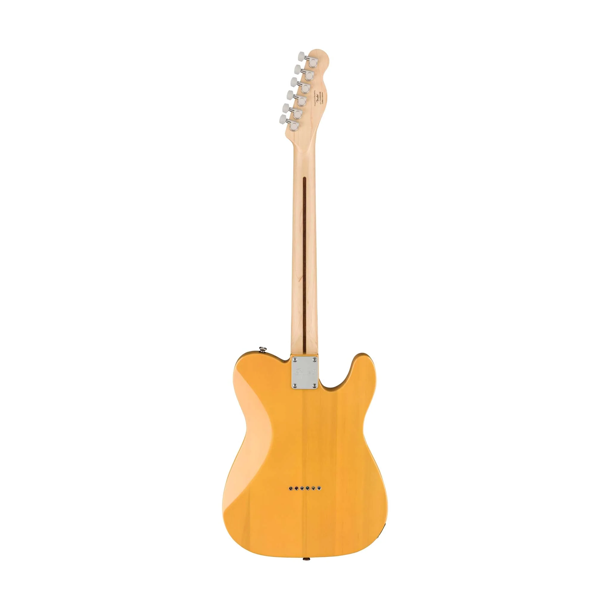 Squier Affinity Series Telecaster Left-Handed Electric Guitar, Maple FB, Butterscotch Blonde - Image 2