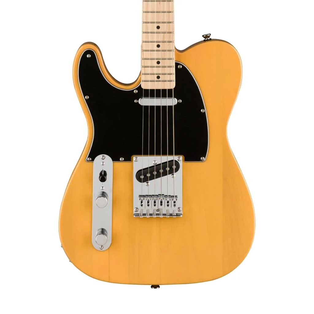 Squier Affinity Series Telecaster Left-Handed Electric Guitar, Maple FB, Butterscotch Blonde - Image 3