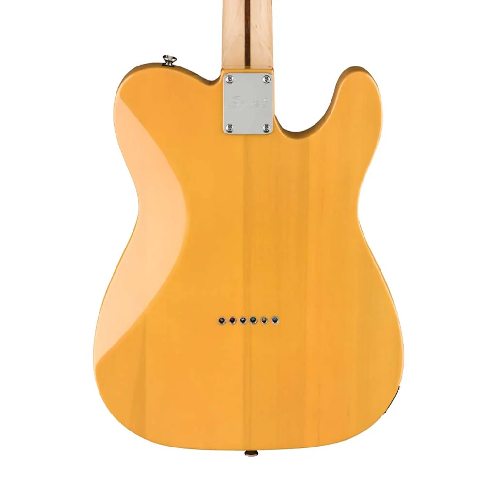 Squier Affinity Series Telecaster Left-Handed Electric Guitar, Maple FB, Butterscotch Blonde - Image 4
