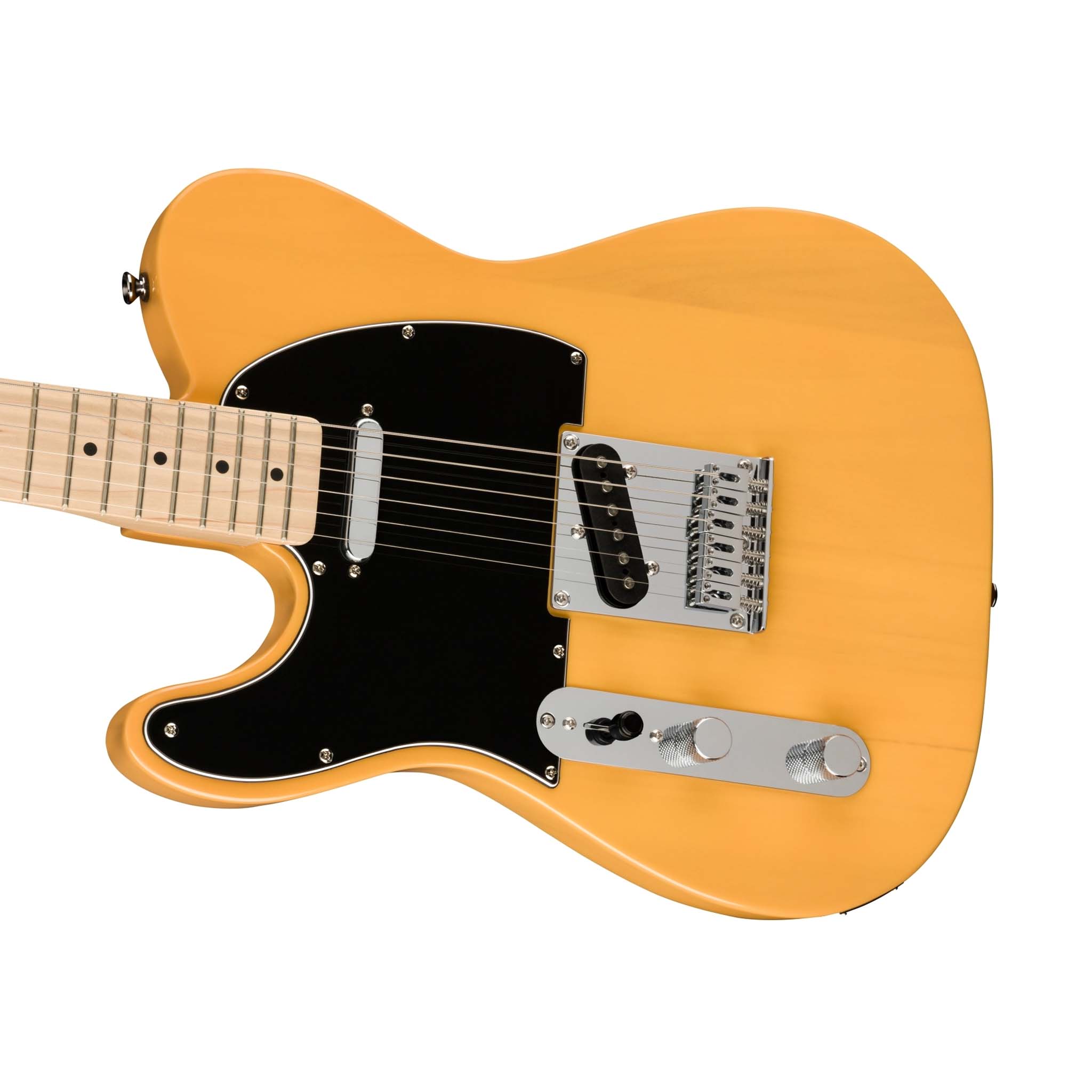 Squier Affinity Series Telecaster Left-Handed Electric Guitar, Maple FB, Butterscotch Blonde - Image 5