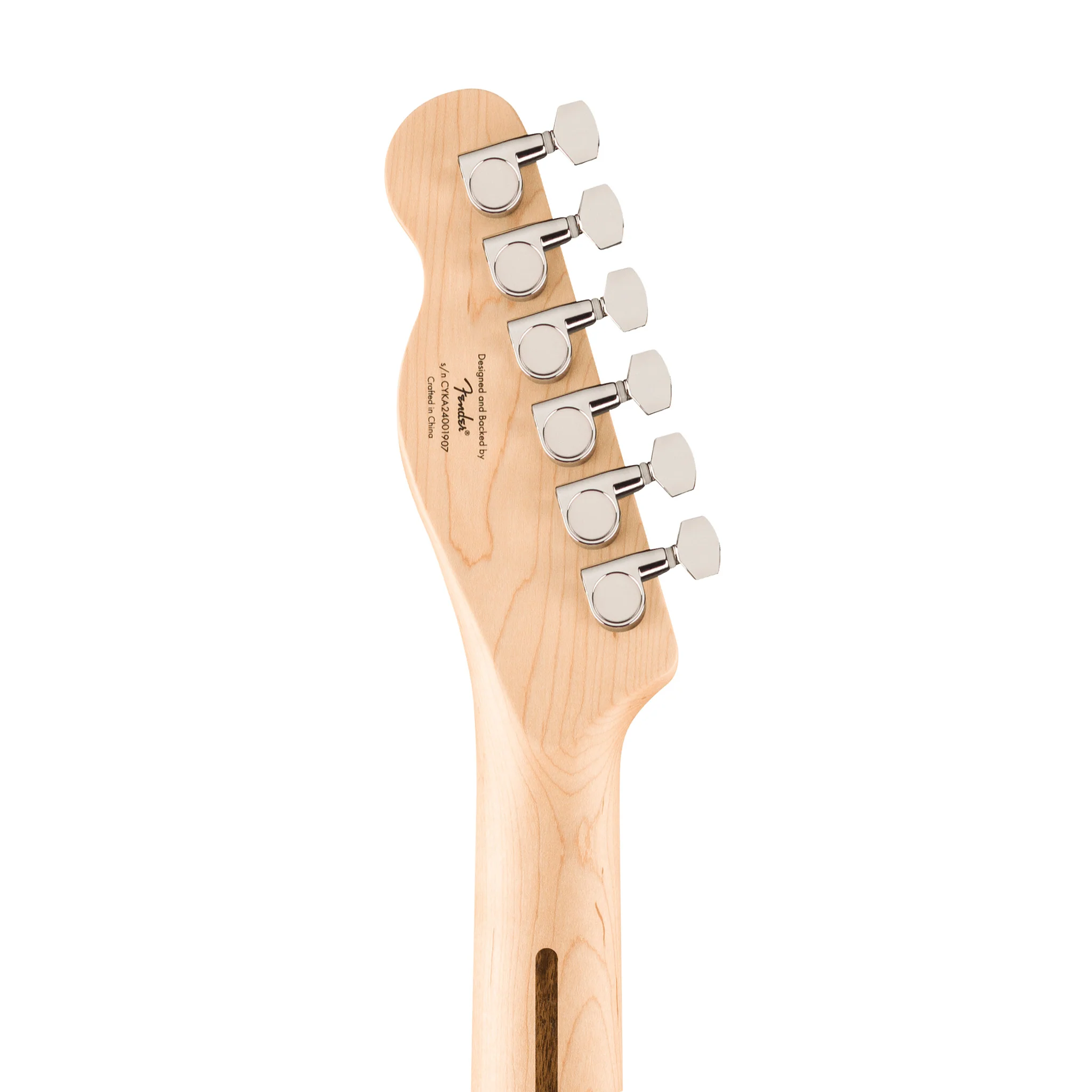 Squier Affinity Series Telecaster Thinline Electric Guitar, Maple FB, 3-Color Sunburst - Image 7