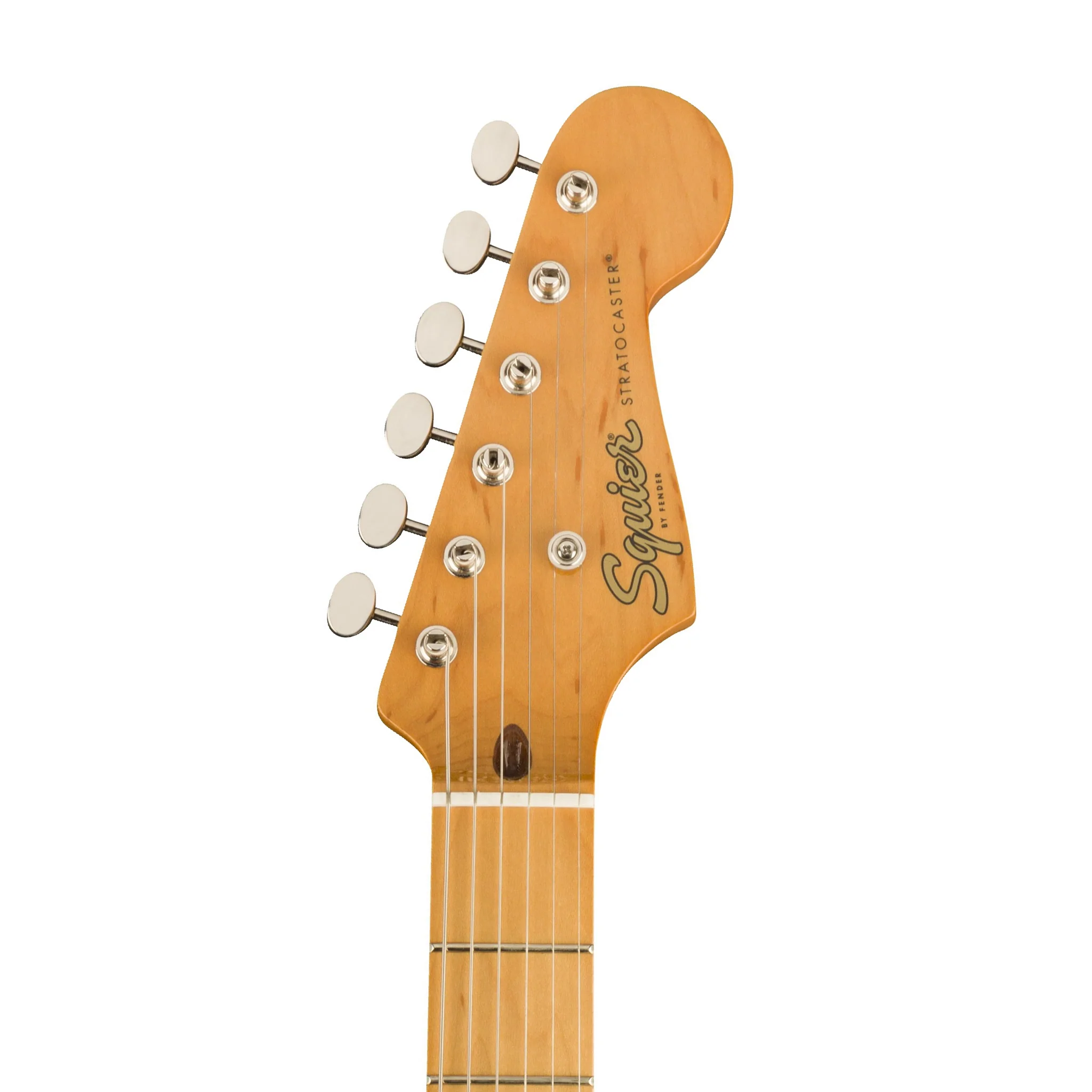 Squier Classic Vibe 50s Stratocaster Electric Guitar, Maple FB, Fiesta Red - Image 4