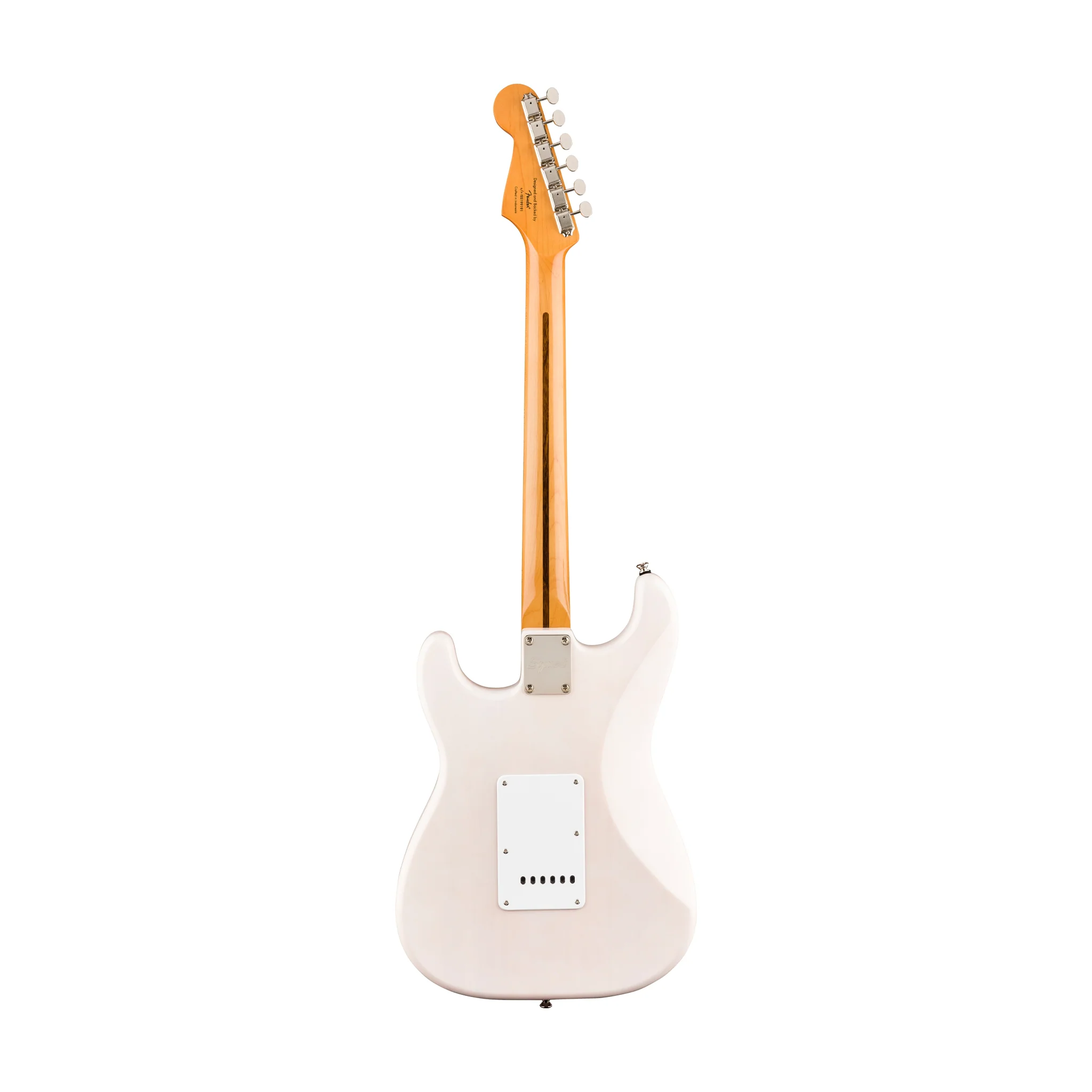 Squier Classic Vibe 50s Stratocaster Electric Guitar, Maple FB, White Blonde - Image 2