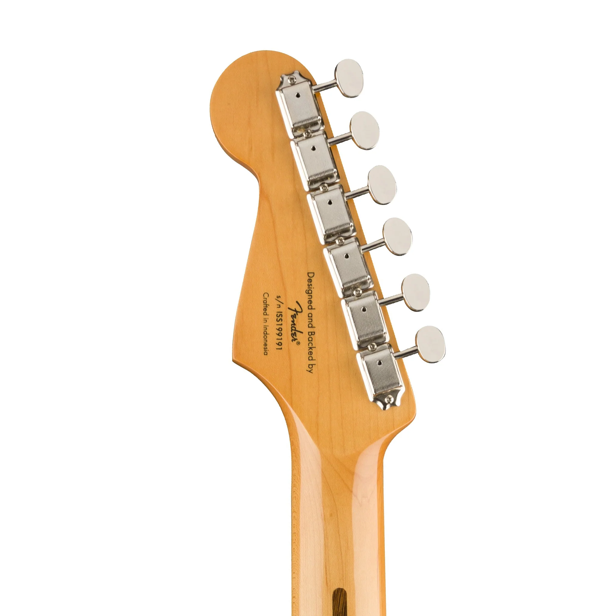 Squier Classic Vibe 50s Stratocaster Electric Guitar, Maple FB, White Blonde - Image 5