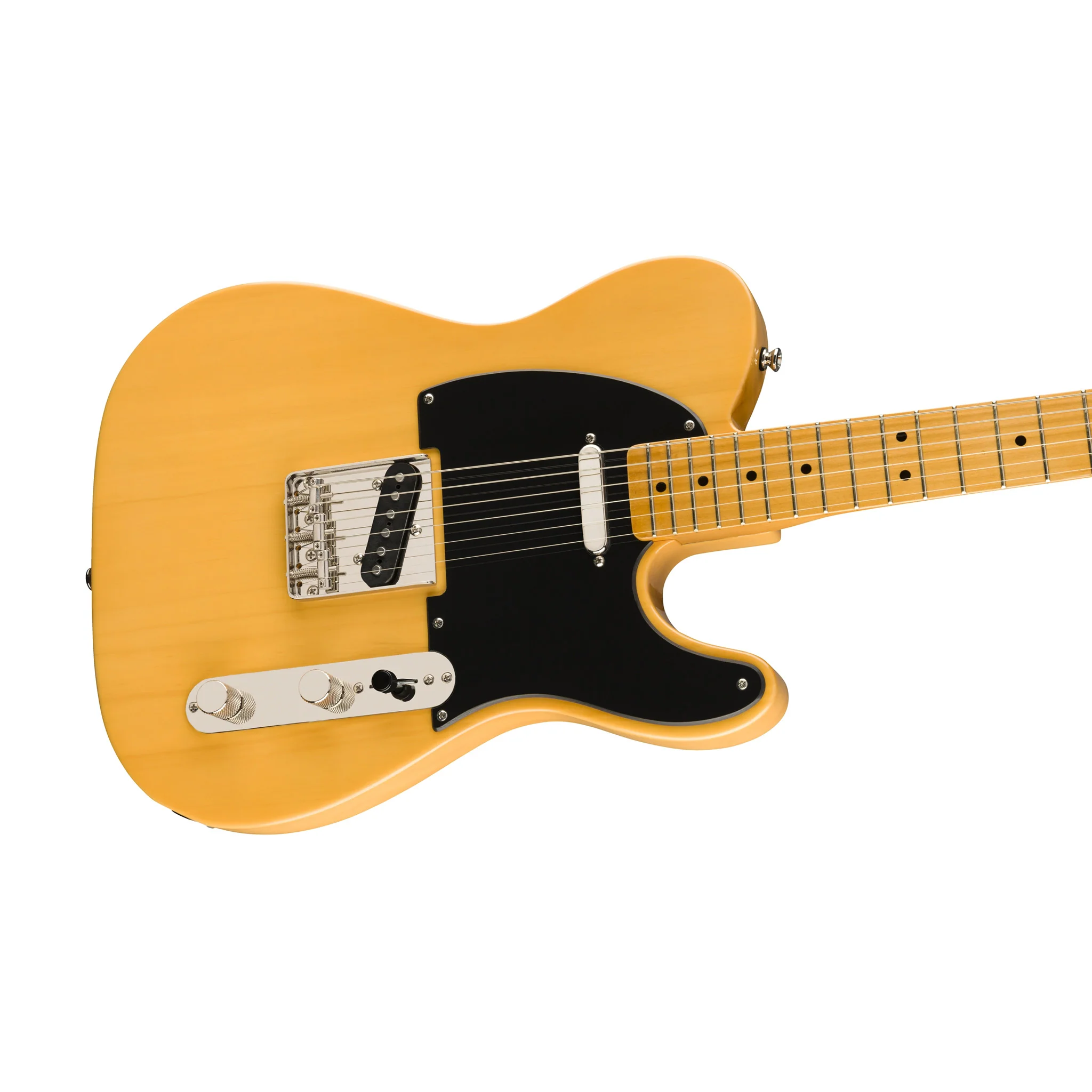 Squier Classic Vibe 50s Telecaster Electric Guitar, Maple FB, Butterscotch Blonde - Image 3