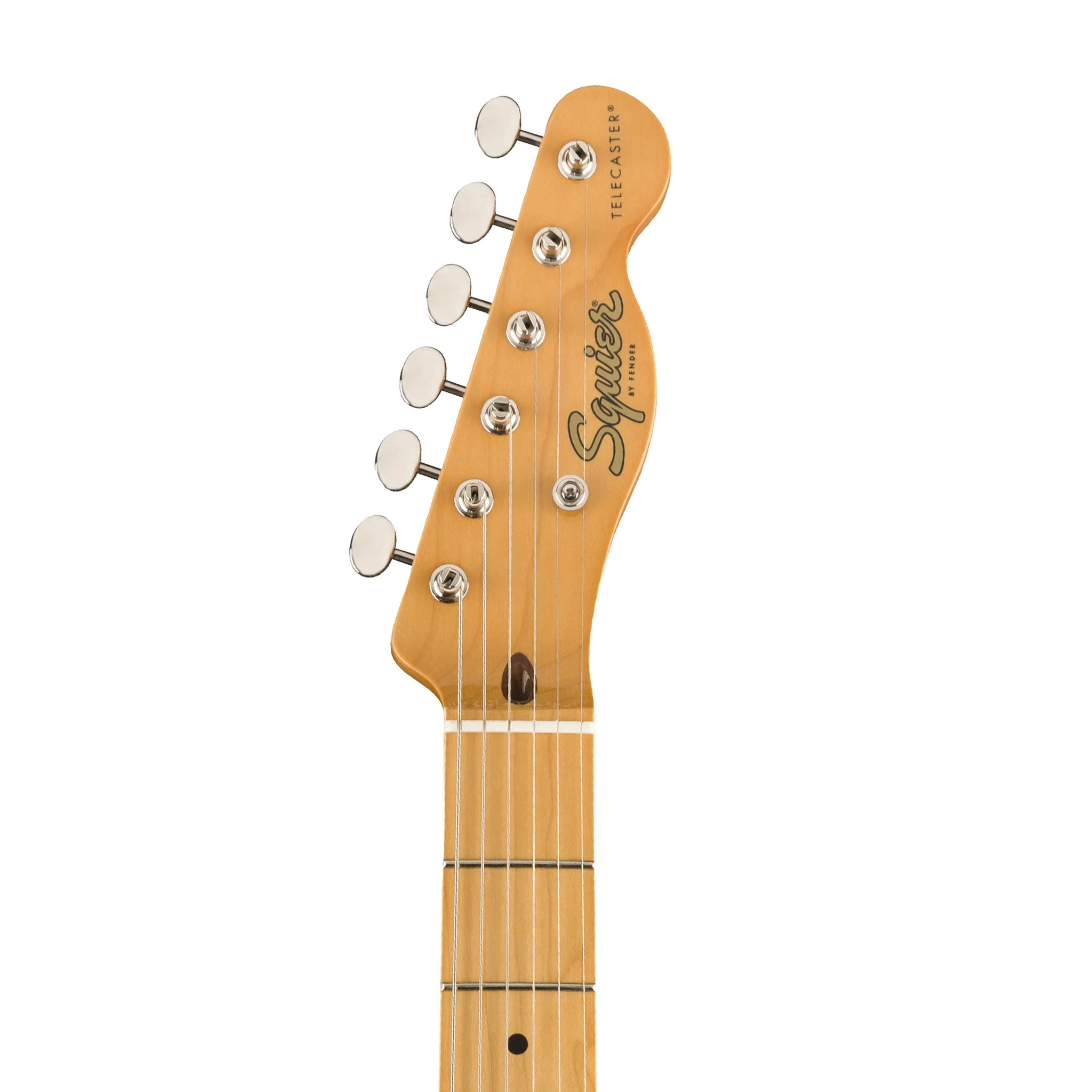 Squier Classic Vibe 50s Telecaster Electric Guitar, Maple FB, White Blonde - Image 5