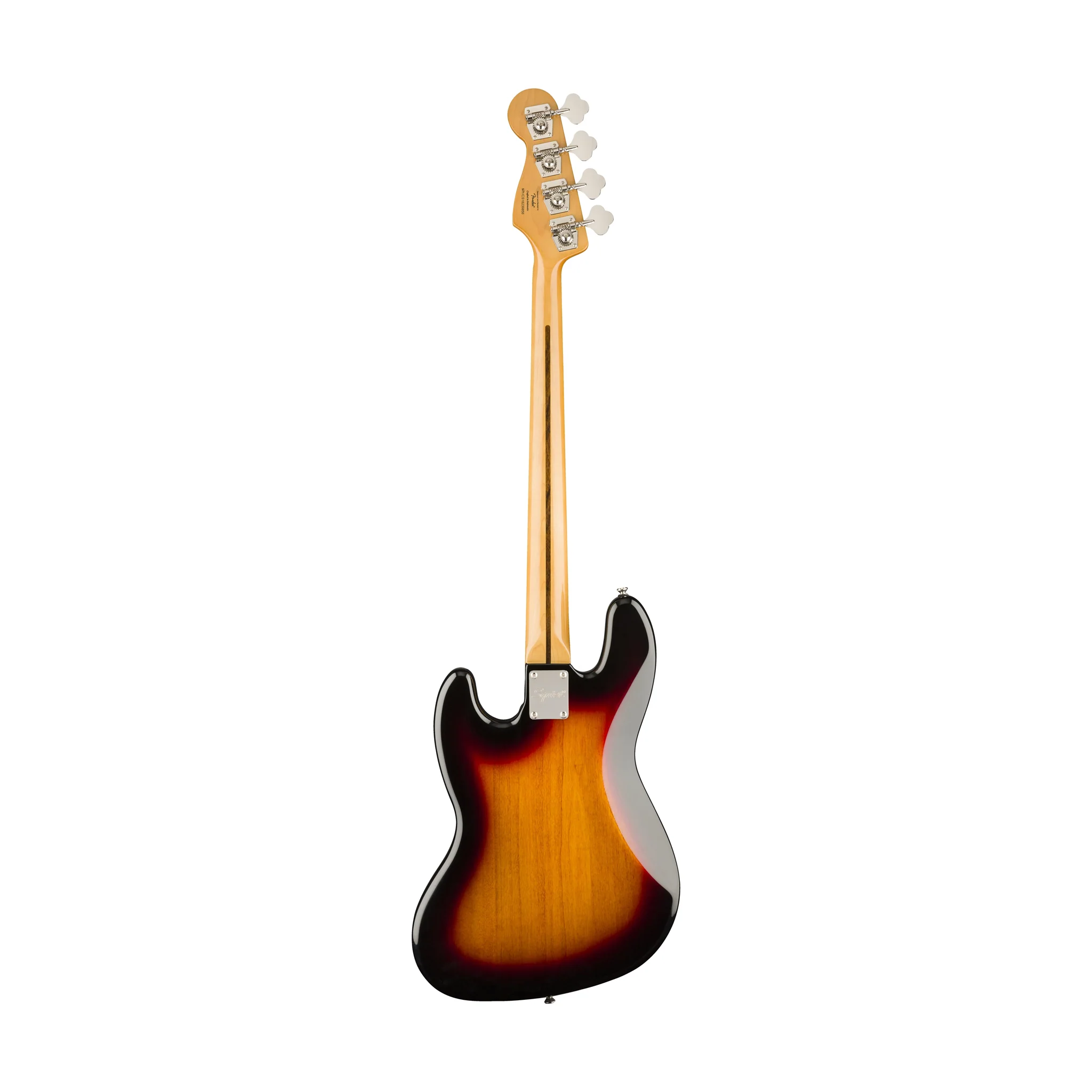 Squier Classic Vibe 60s Jazz Bass Guitar, Laurel FB, 3-Tone Sunburst - Image 2