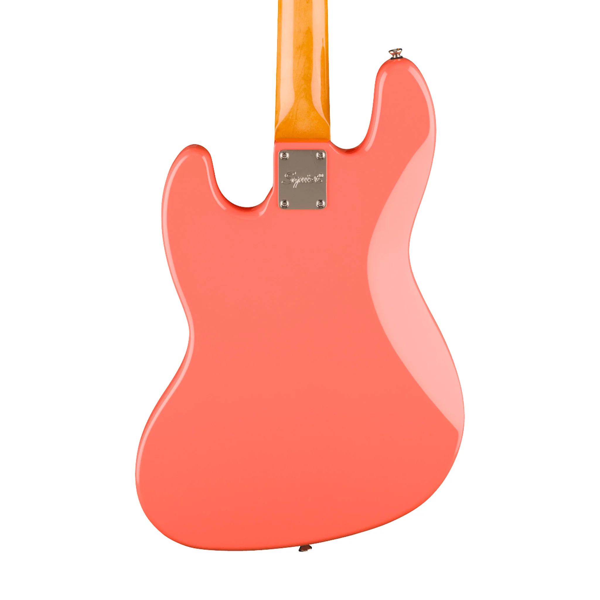 Squier Classic Vibe 60s Jazz Bass Guitar, Laurel FB, Tahitian Coral - Image 4