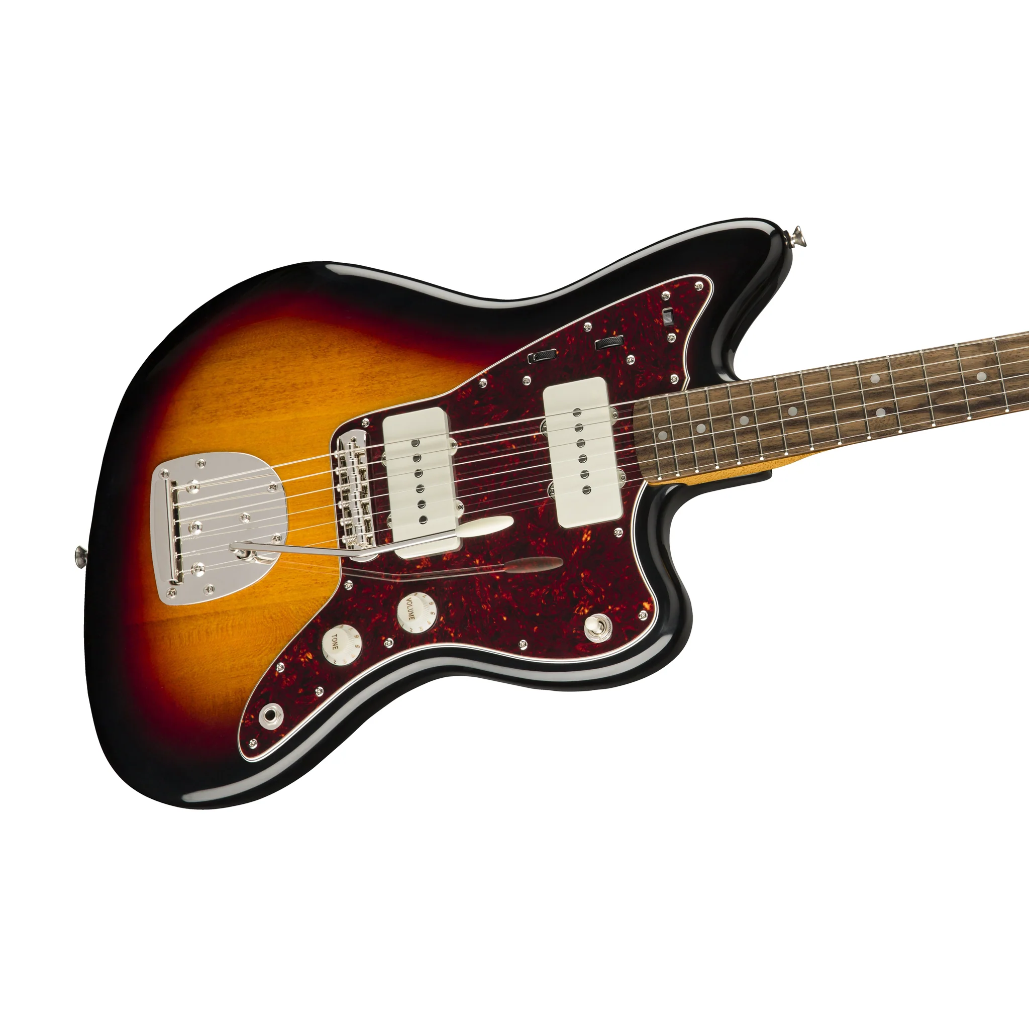 Squier Classic Vibe 60s Jazzmaster Electric Guitar, Laurel FB, 3-Tone Sunburst - Image 3