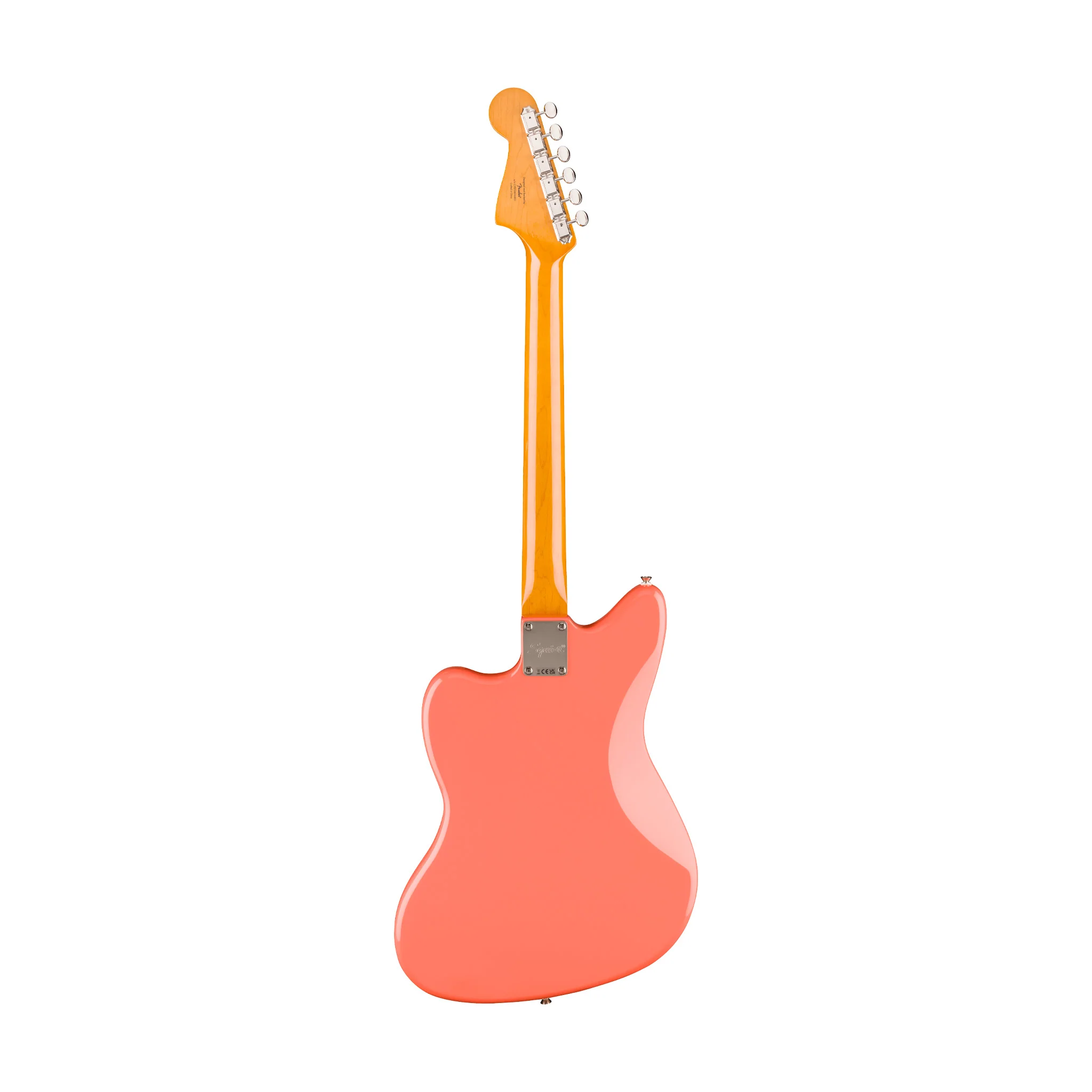 Squier Classic Vibe 60s Jazzmaster Electric Guitar, Laurel FB, Tahitian Coral - Image 2