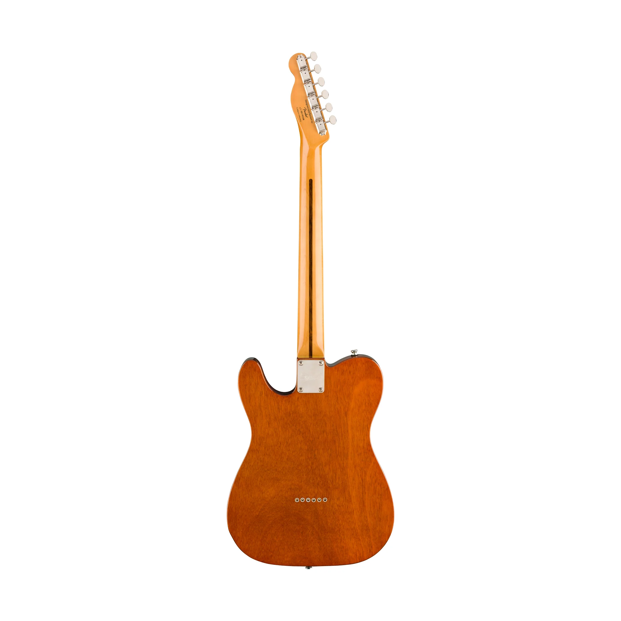 Squier Classic Vibe 60s Telecaster Thinline Electric Guitar, Maple FB, Natural - Image 2