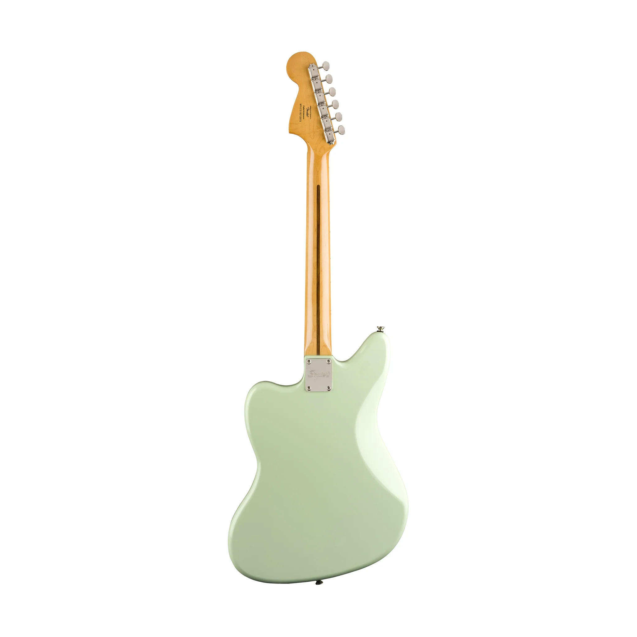Squier Classic Vibe 70s Jaguar Electric Guitar, Laurel FB, Surf Green - Image 2