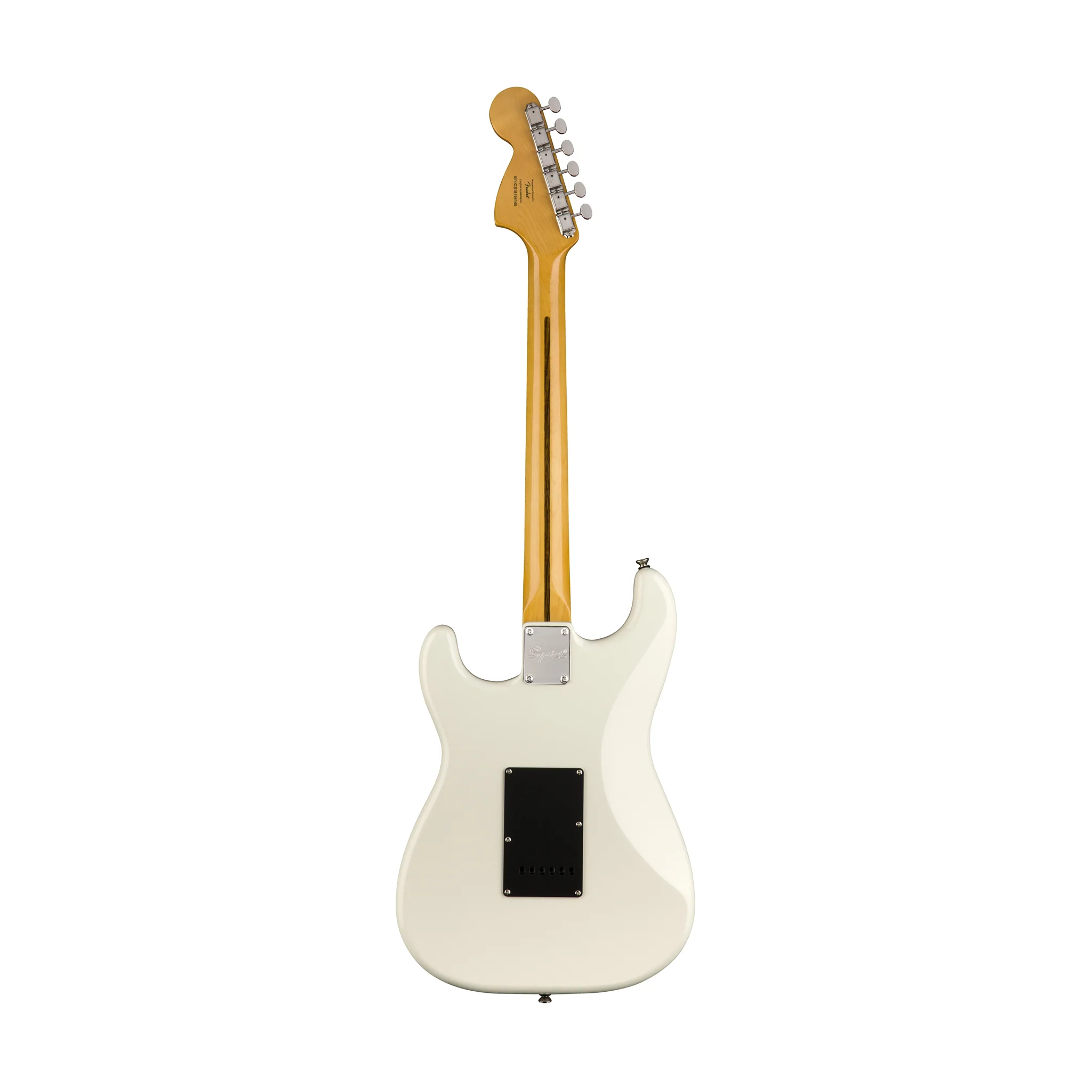 Squier Classic Vibe 70s Stratocaster Electric Guitar, Laurel FB, Olympic White - Image 2