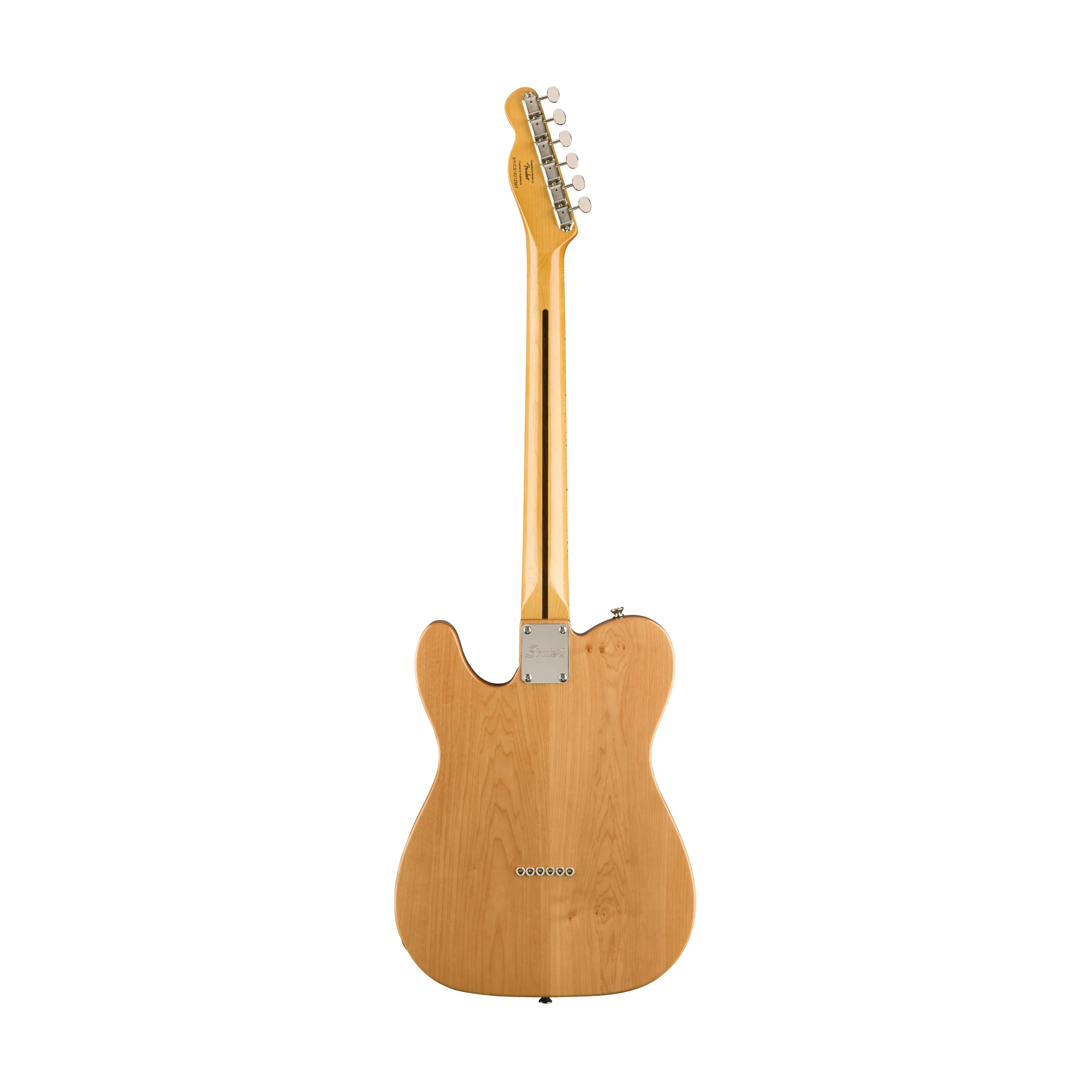 Squier Classic Vibe 70s Telecaster Thinline Electric Guitar, Maple FB, Natural - Image 2