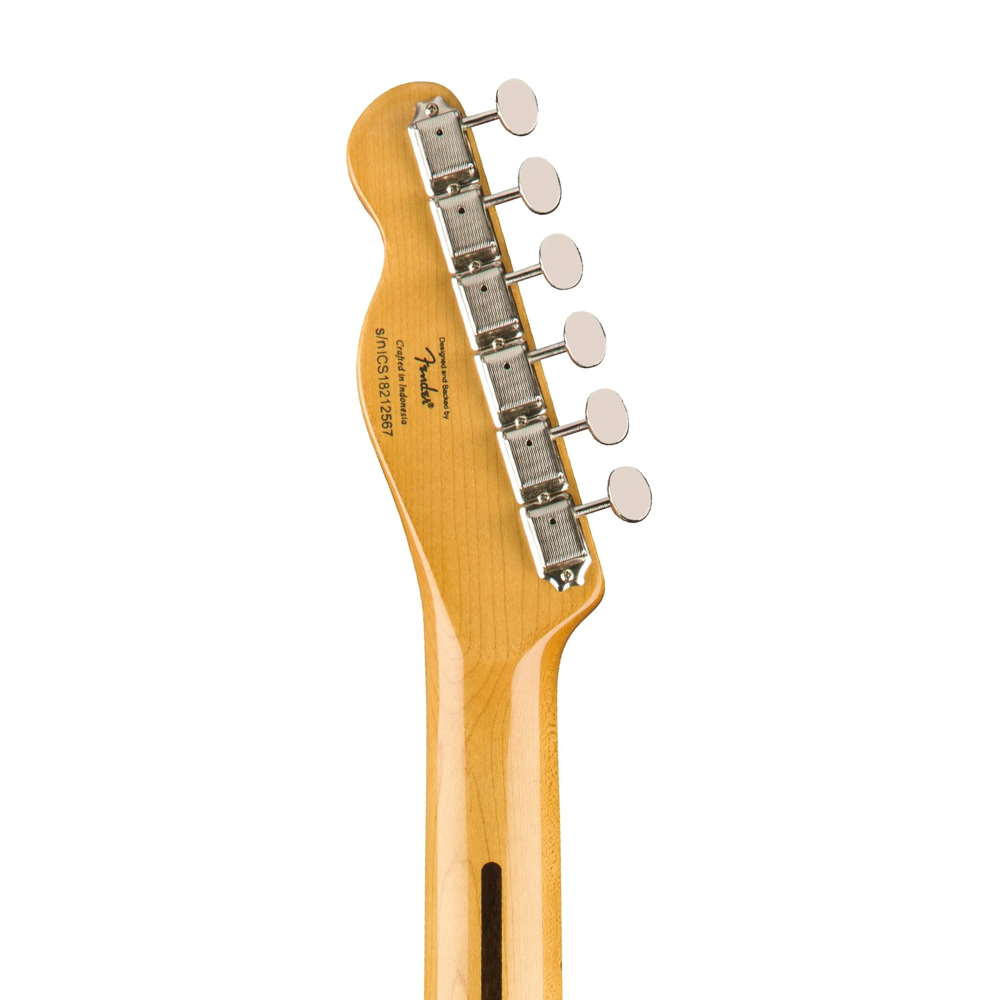 Squier Classic Vibe 70s Telecaster Thinline Electric Guitar, Maple FB, Natural - Image 6