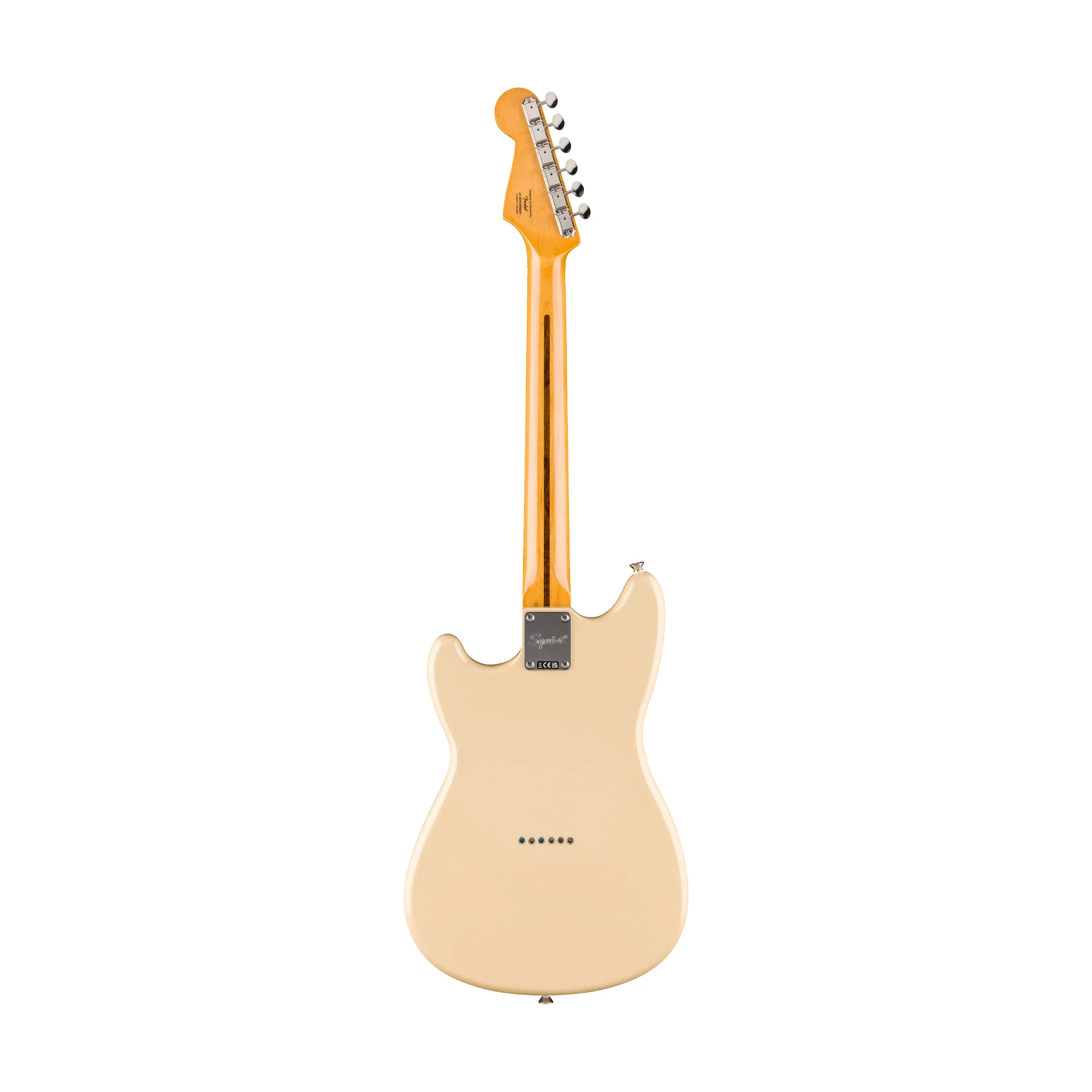 Squier Classic Vibe Duo Sonic HS Electric Guitar, Maple FB, Desert Sand - Image 2