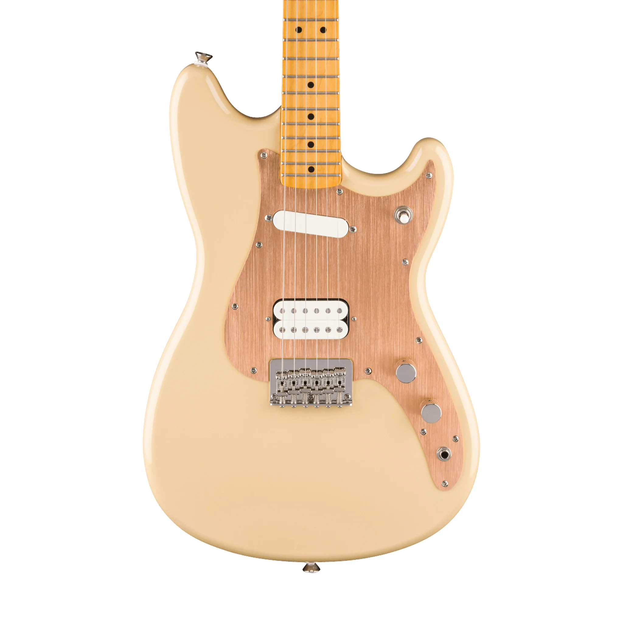 Squier Classic Vibe Duo Sonic HS Electric Guitar, Maple FB, Desert Sand - Image 3