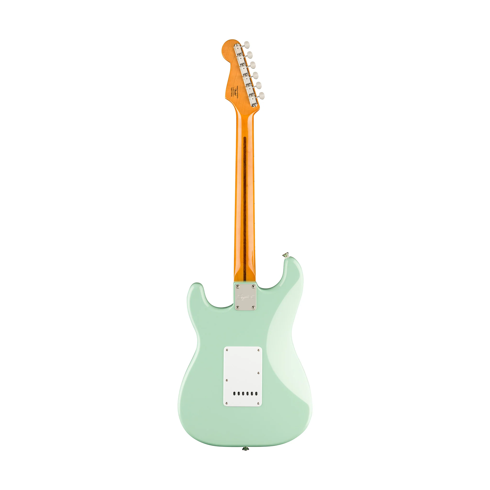 Squier FSR Classic Vibe 50s Stratocaster Electric Guitar, Maple FB, Surf Green - Image 2